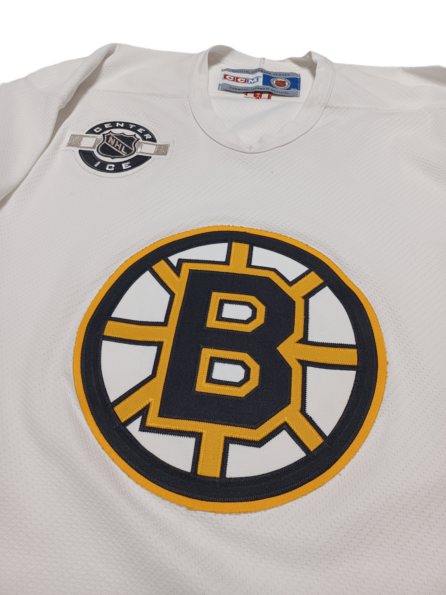 Ccm BOSTON BRUINS MADE IN CANADA 90S NHL VINTAGE JERSEY Size US M / EU 48-50 / 2 - 3 Thumbnail