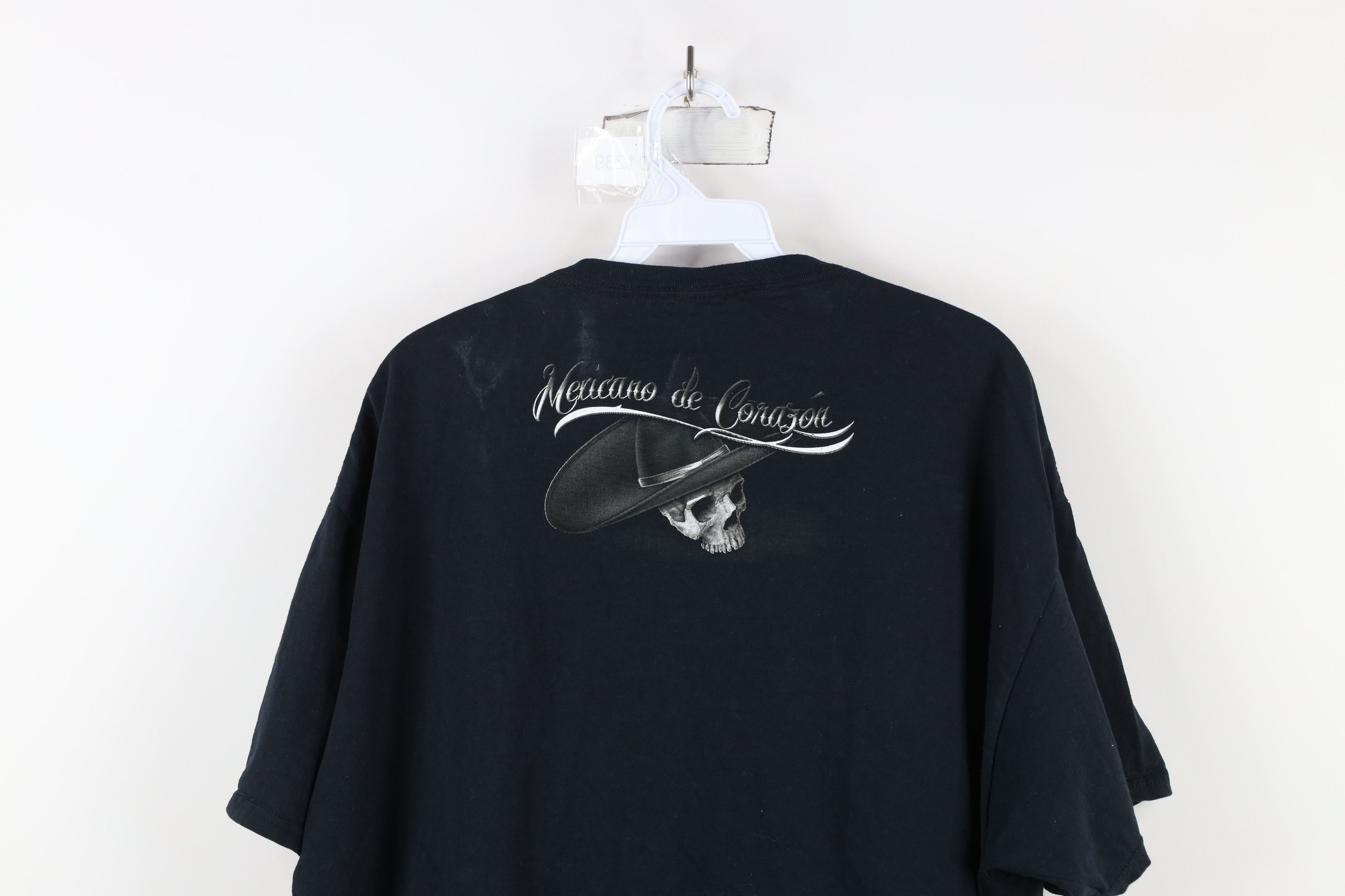 Vintage Vintage Y2K Streetwear Cowboy Mexicano de Corazon T-Shirt Size US XL / EU 56 / 4 - 11 Thumbnail