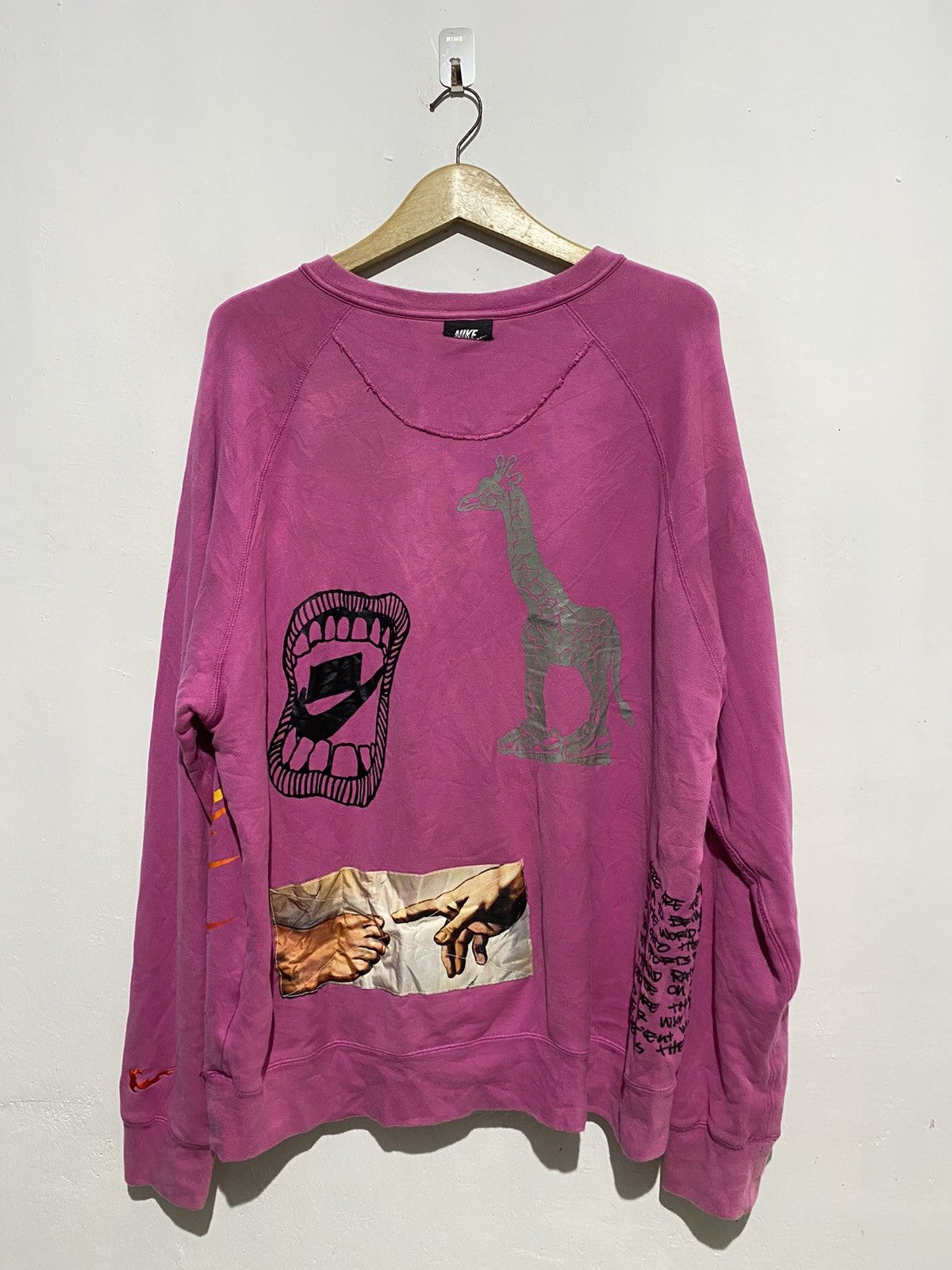 Nike × Vintage 2000s Nike NSP SB CREW Sweatshirts Size US XL / EU 56 / 4 - 5 Thumbnail