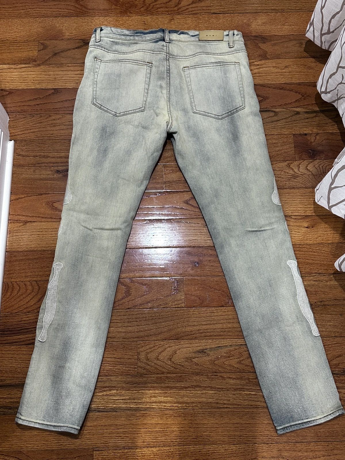 MNML MNML SKELETON SLIM DENIM SIZE 36 Size US 36 / EU 52 - 2 Thumbnail