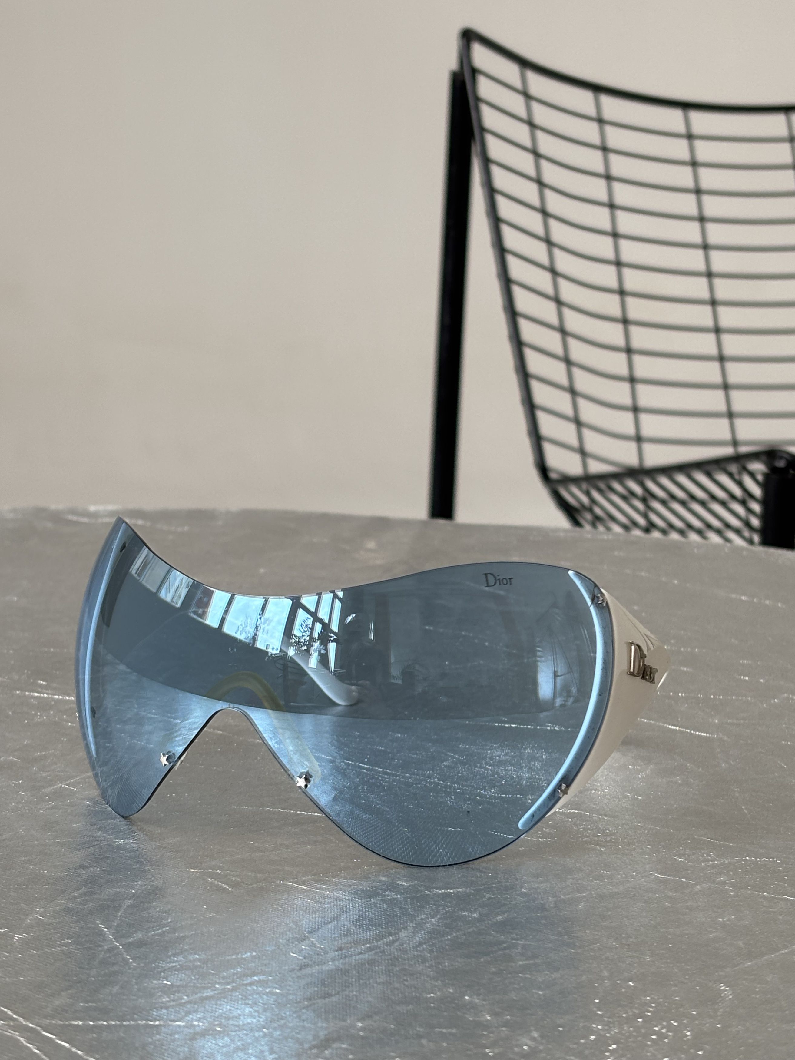 Dior ⚡️ Christian Dior Sunglasses Ski 1 Shield Mask Sport Vintage Size ONE SIZE - 4 Thumbnail