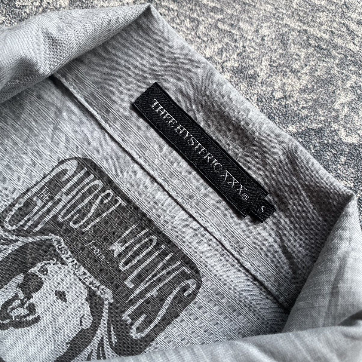 Hysteric Glamour 🔥HYSTERIC GLAMOUR x THE GHOST WOLVES SHIRT. Size US S / EU 44-46 / 1 - 11 Thumbnail