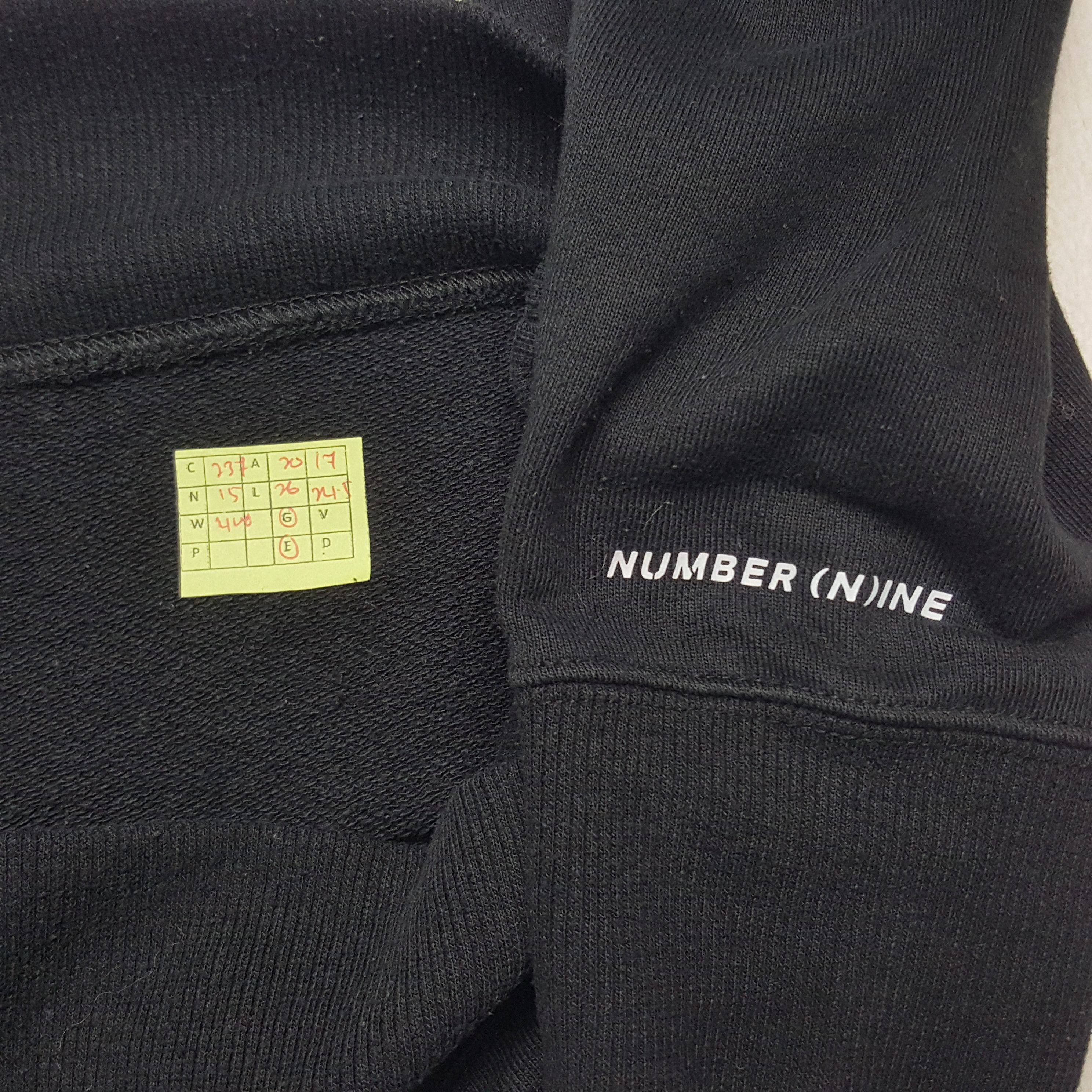 Japanese Brand Vintage Number (N)ine Japanese Brand Sweatshirt Size US S / EU 44-46 / 1 - 7 Thumbnail