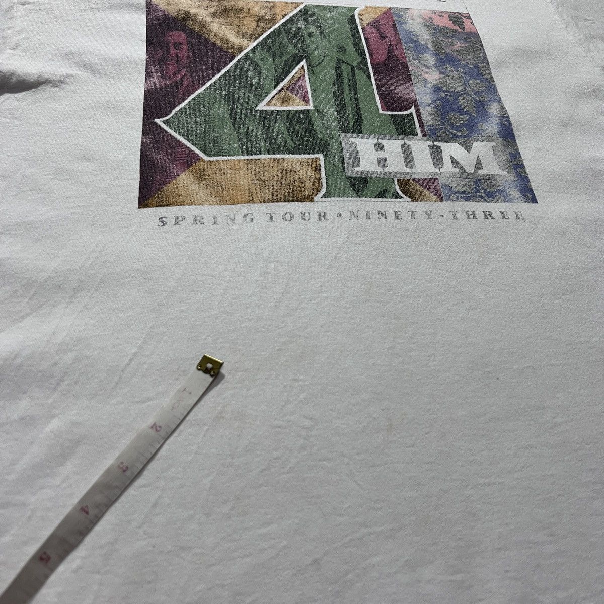 Band Tees Vintage 90s 4Him band Jesus God Bible Holy Tee L Size US L / EU 52-54 / 3 - 6 Thumbnail