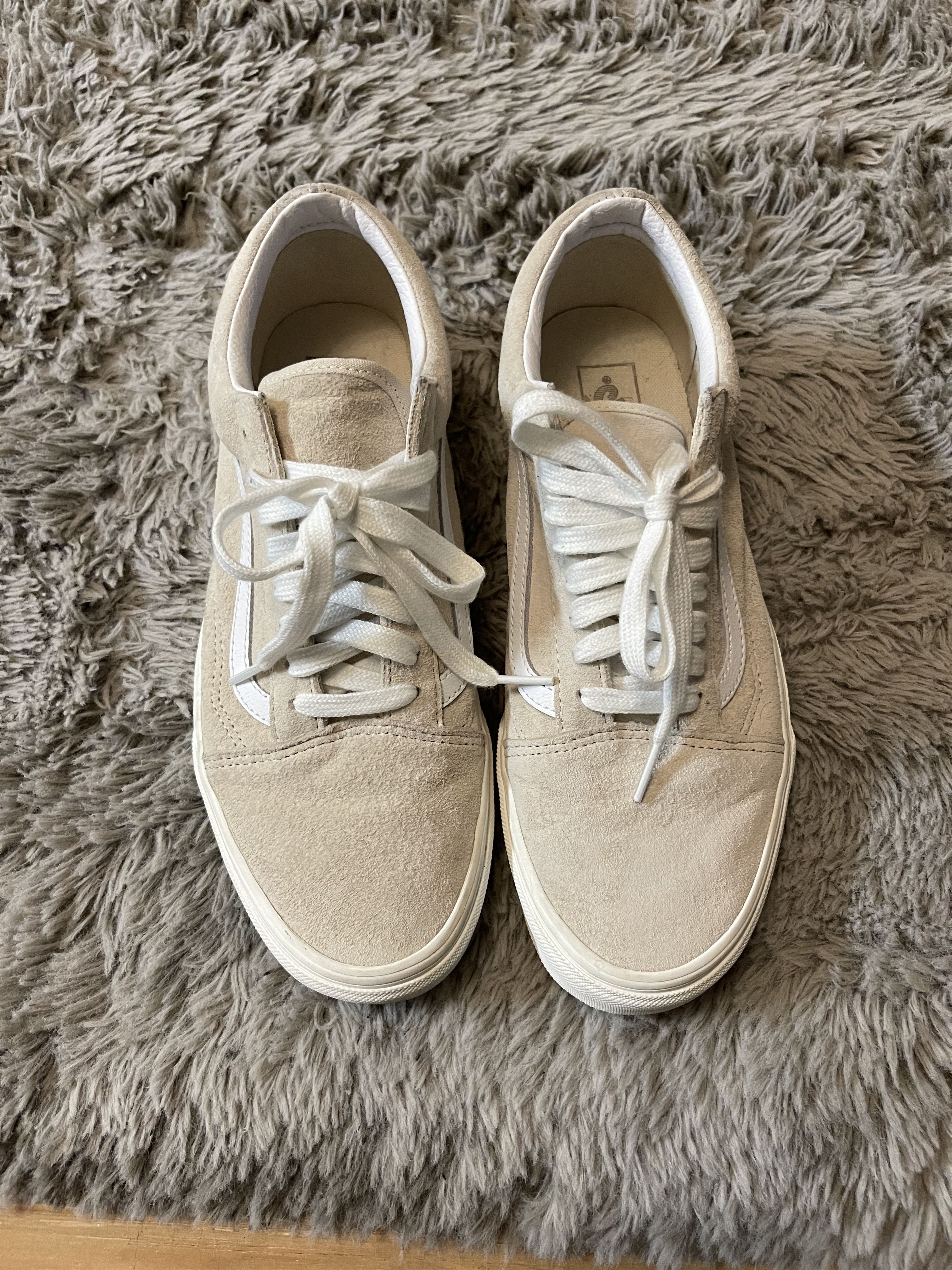 Vans Vans Old Skool Pig Suede Oatmeal Size US 10 / EU 43 - 2 Thumbnail