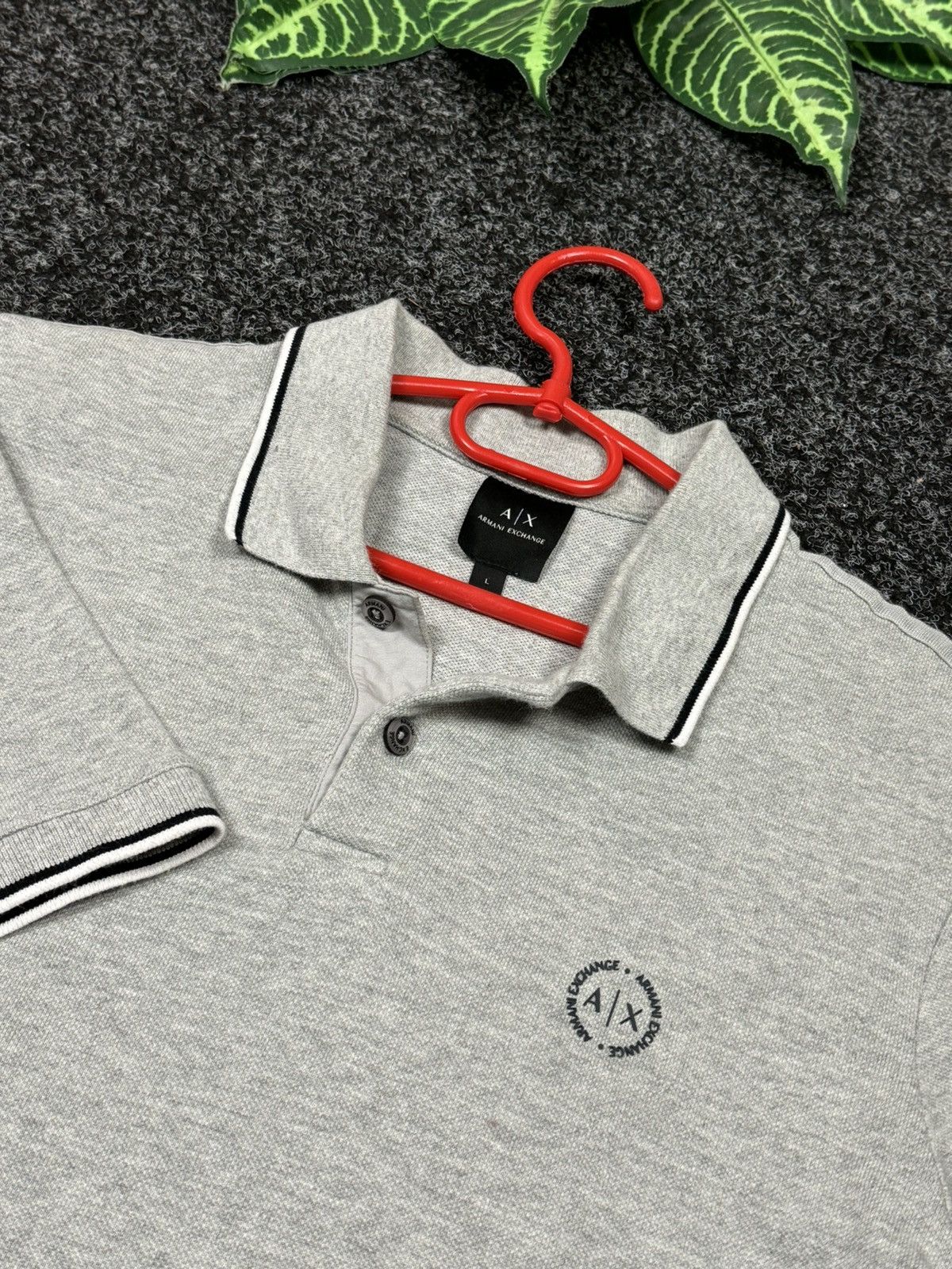 Armani Exchange × Designer Armani Exchange Polo Shirt Tee Luxury Size L Size US L / EU 52-54 / 3 - 2 Thumbnail