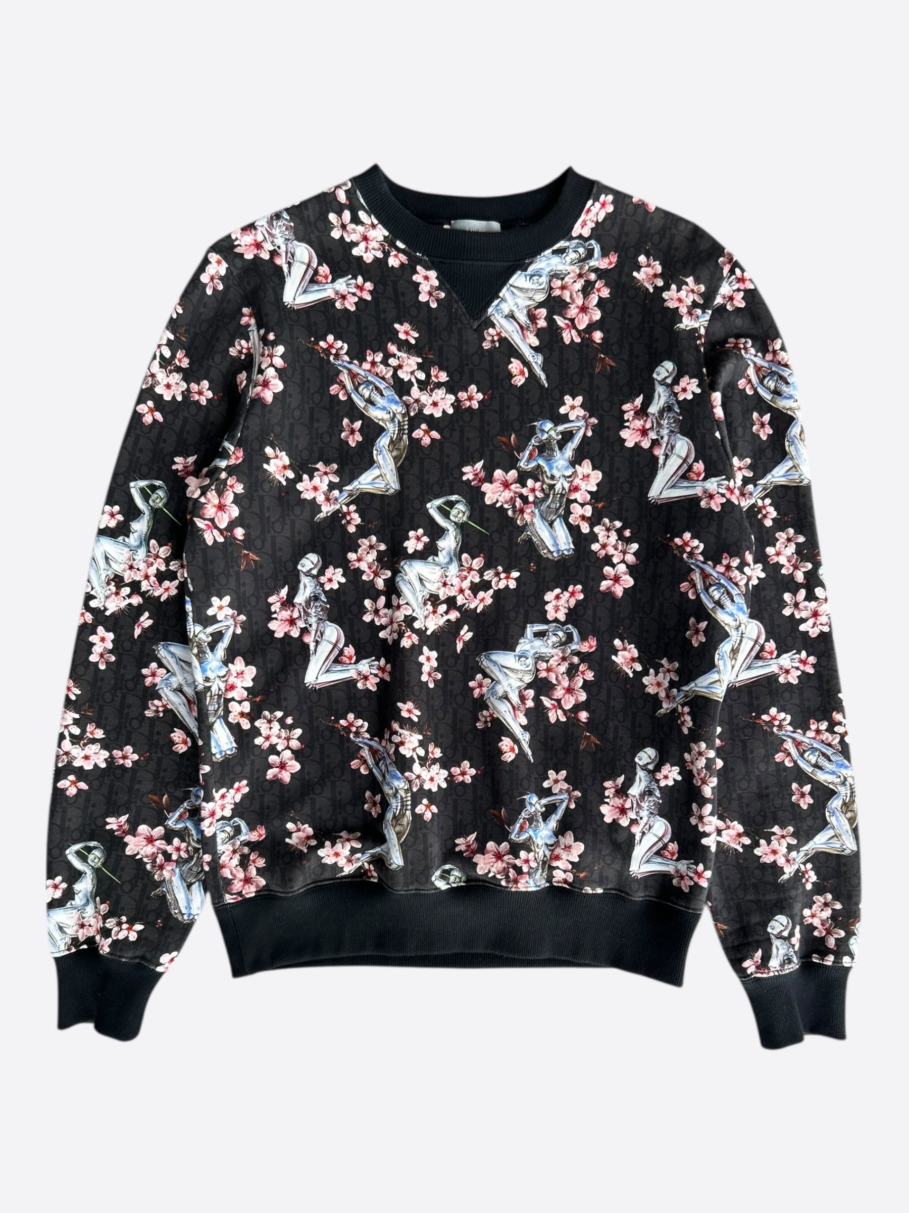 Dior Dior Sorayama Oblique Robot Woman Sweater Size S / US 4 / IT 40 - 1 Thumbnail