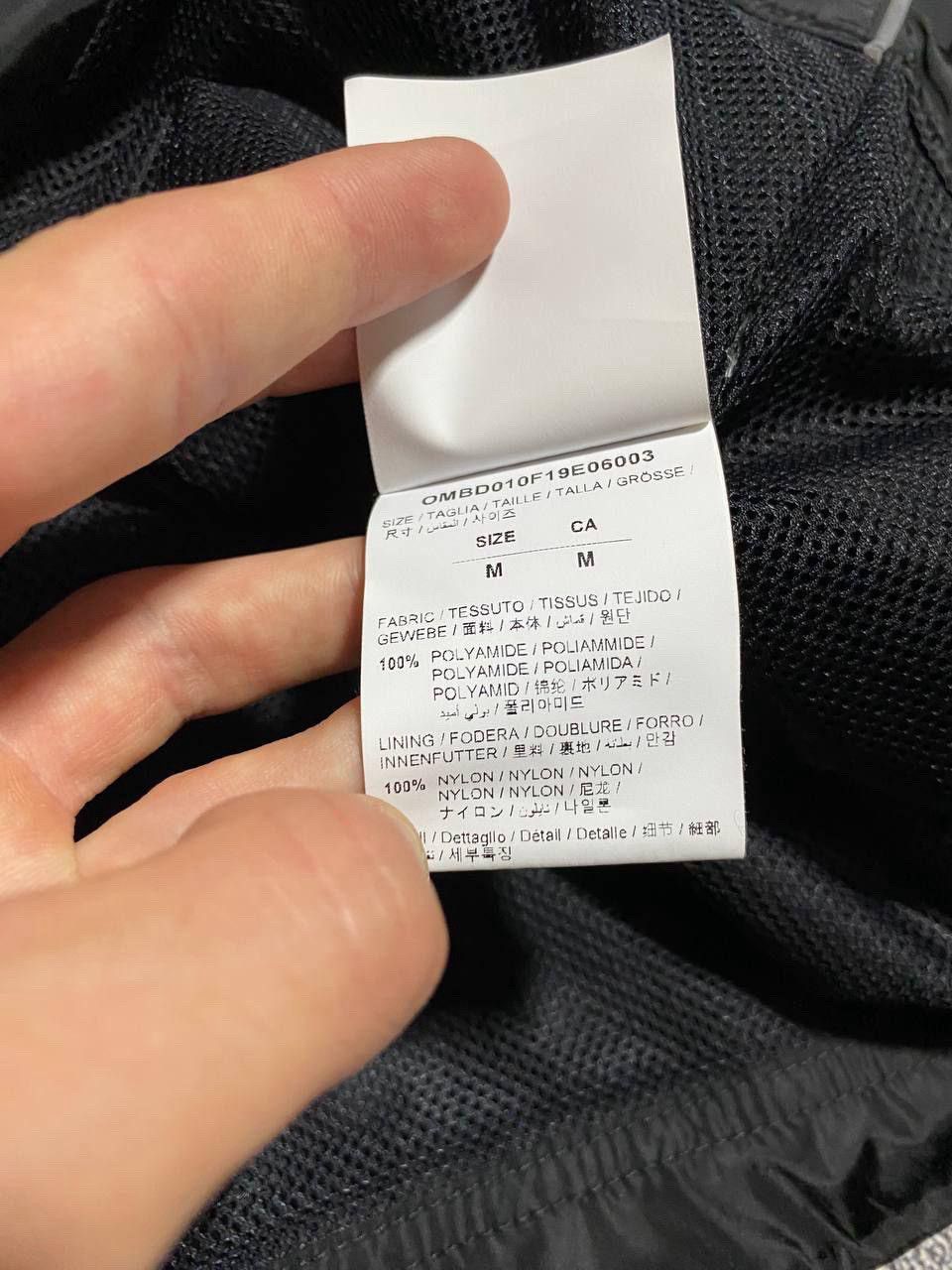 Off-White Off white Logo Nylon Windbreaker Size US M / EU 48-50 / 2 - 6 Thumbnail