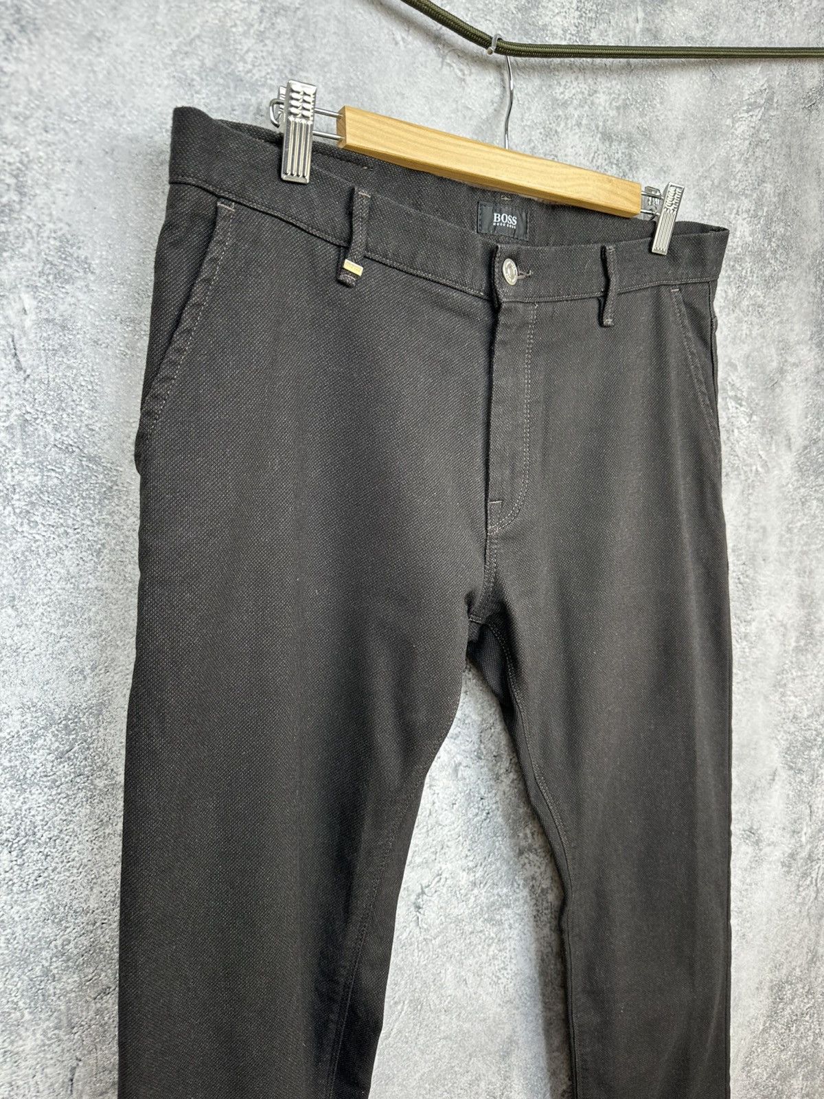 Hugo Boss Hugo Boss Maine Chino 20 Pants Brown Stretch Casual Trousers Size US 34 / EU 50 - 3 Thumbnail