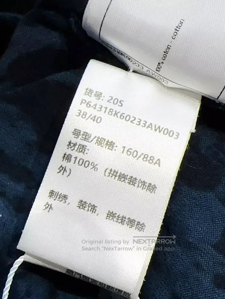 Chanel Chanel 20S spring and summer dark blue letter embroidery s Size XS / US 0-2 / IT 36-38 - 7 Thumbnail