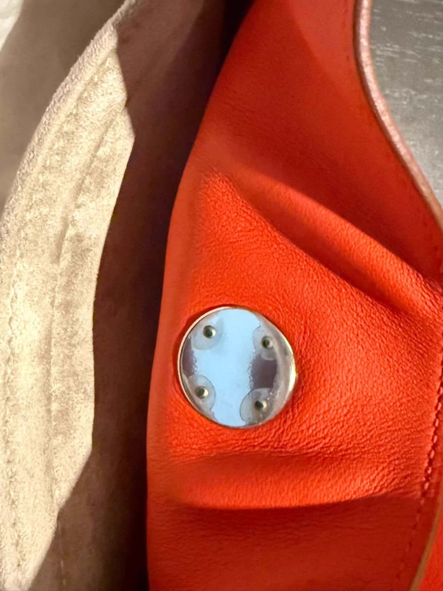 Hermes Hermès Lindy 30, Hermès orange Ｑ20 Size 30 - 7 Thumbnail