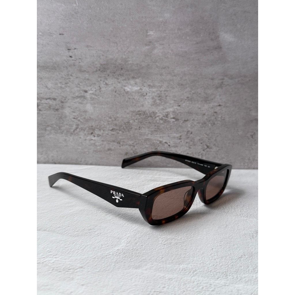 Prada NEW Prada PR B06S Sunglasses in Root Havana Brown $548 Size ONE SIZE - 6 Thumbnail
