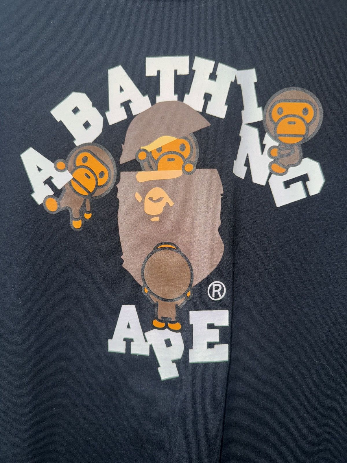 Bape Baby Milo Bape black short sleeve tee Size XS / US 0-2 / IT 36-38 - 2 Thumbnail