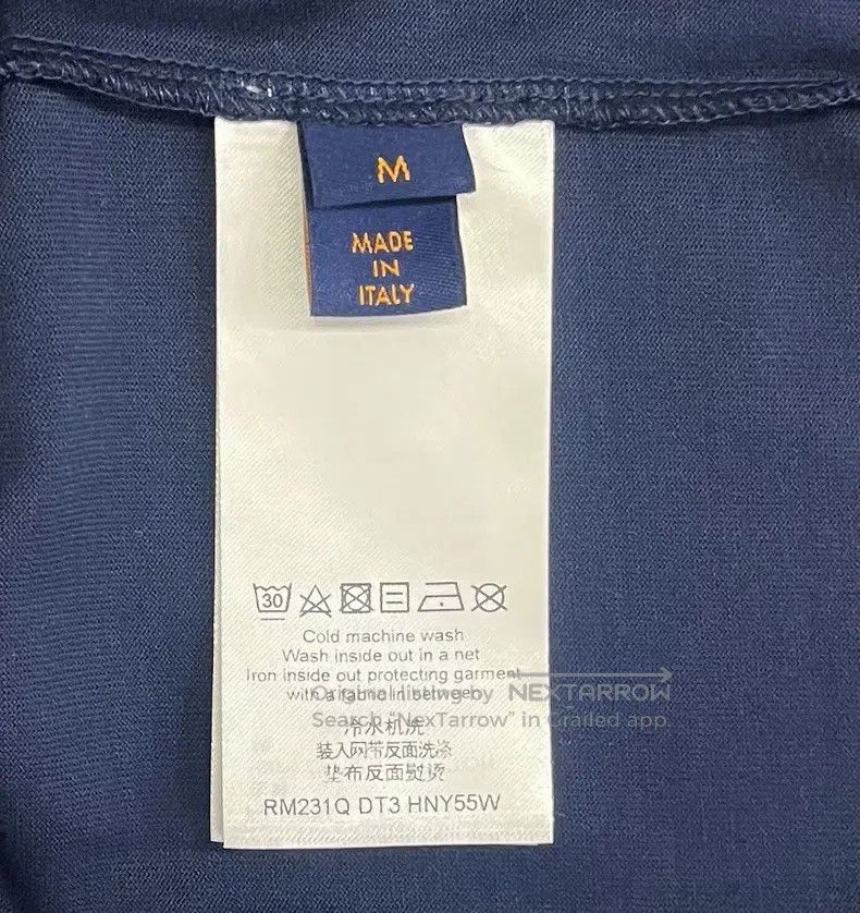 Louis Vuitton Louis Vuitton Solid Logo Crew Neck Short Sleeve Size US M / EU 48-50 / 2 - 6 Thumbnail