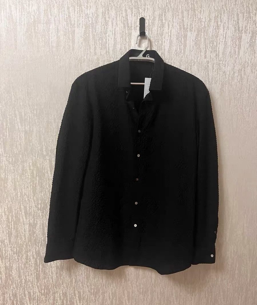 Givenchy Givenchy Button Pleated Nylon Shirt Jacket Size US M / EU 48-50 / 2 - 1 Thumbnail