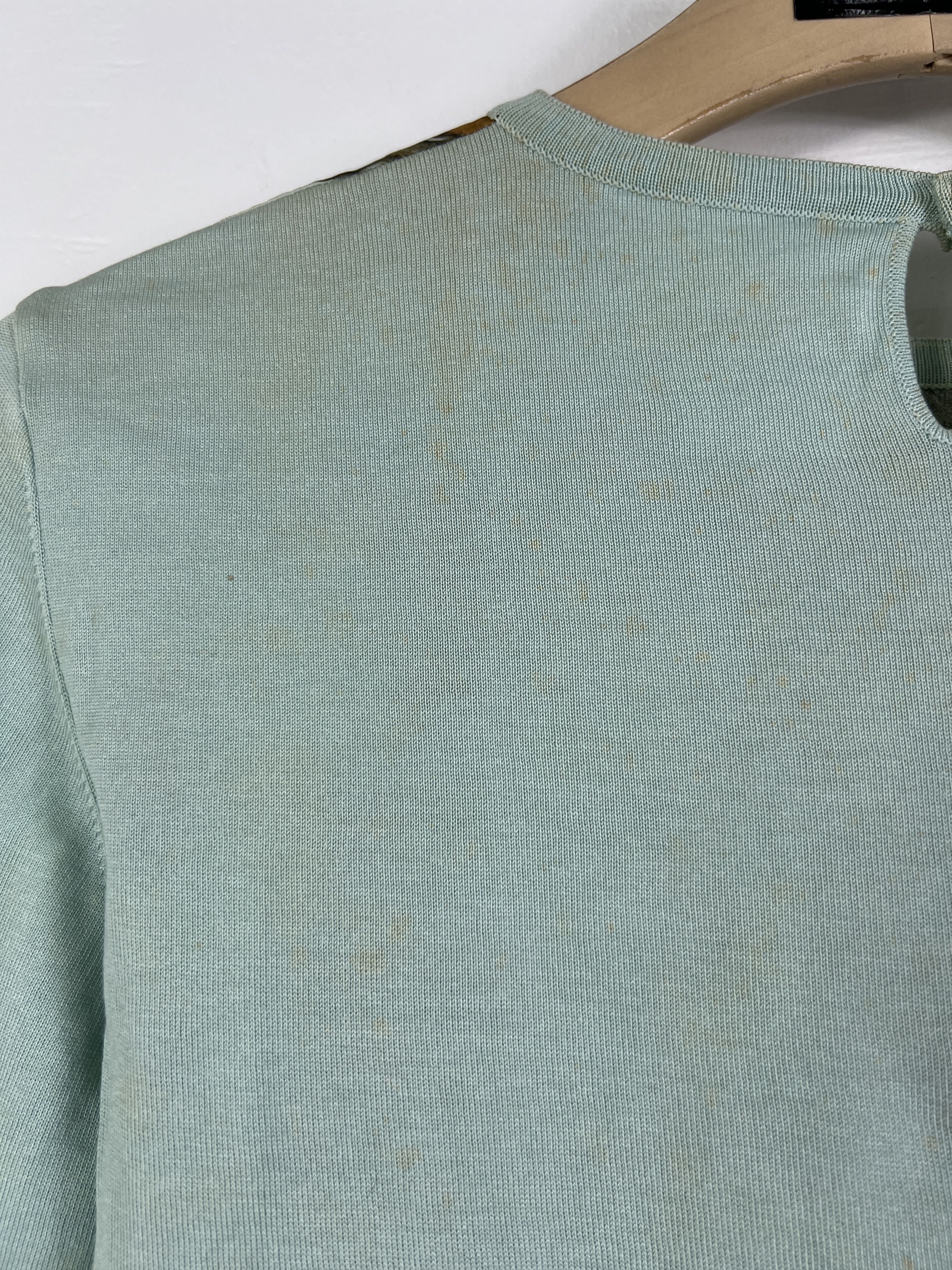 Hermes × Vintage Vintage HERMÈS Paris Printed Silk Sweatshirt (38) GTMPT962 Size S / US 4 / IT 40 - 20 Thumbnail