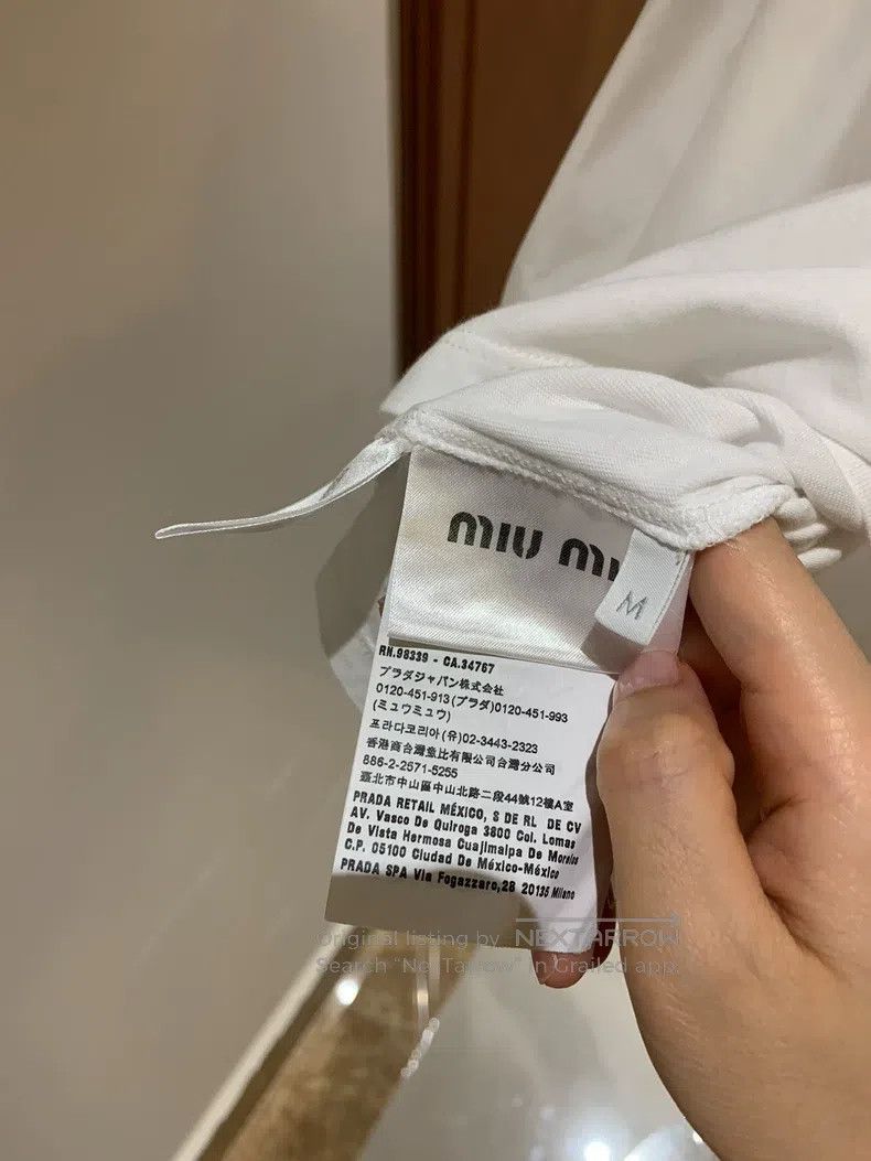 Miu Miu Miu Miu Size M short sleeves Size M / US 6-8 / IT 42-44 - 7 Thumbnail
