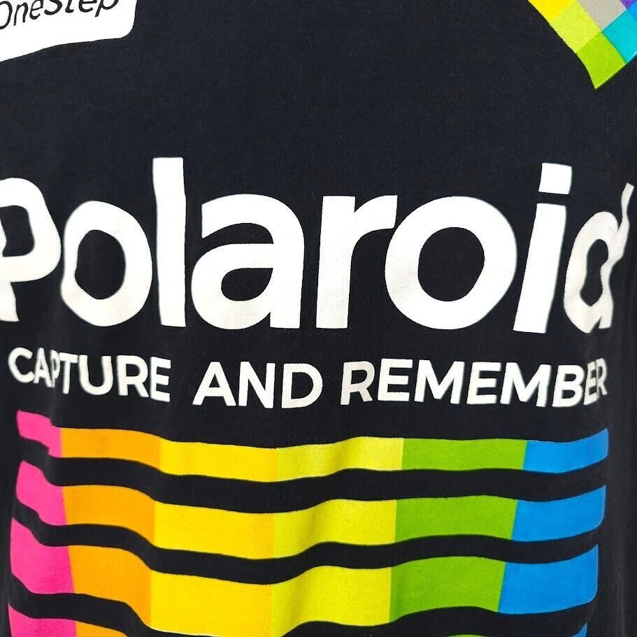 Polaroid Polaroid Camera T Shirt Mens Size Small Black Capture Size US S / EU 44-46 / 1 - 2 Thumbnail