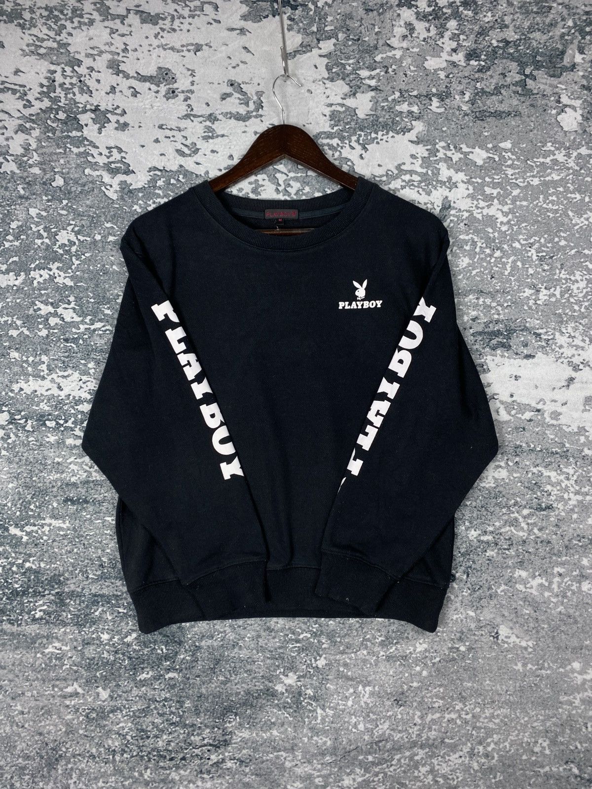 Playboy Vintage Playboy Big Logo Sweatshirts Size US M / EU 48-50 / 2 - 6 Thumbnail