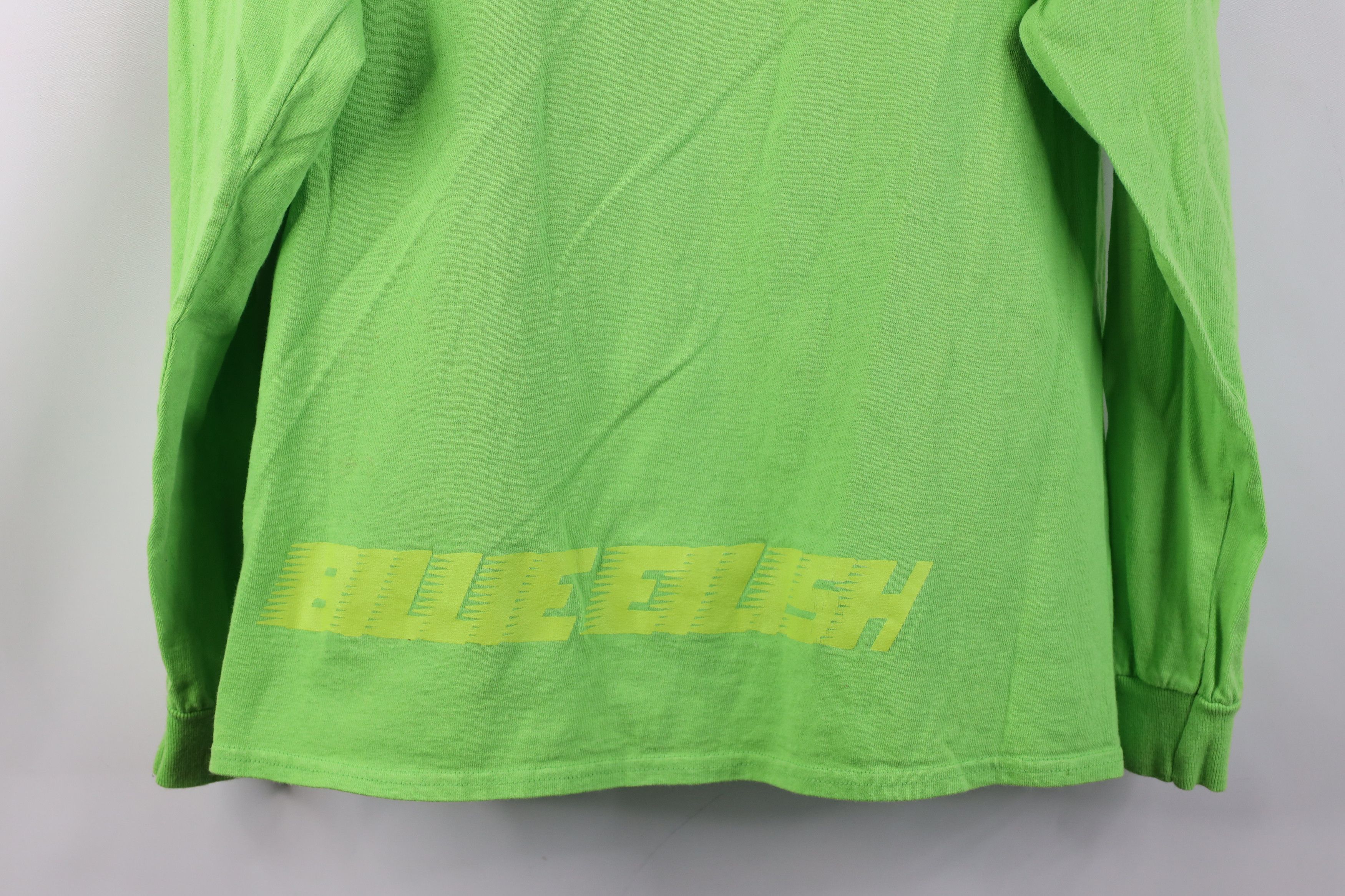 Vintage Billie Eilish Band Tour Long Sleeve T-Shirt Cotton Lime Size M / US 6-8 / IT 42-44 - 16 Thumbnail