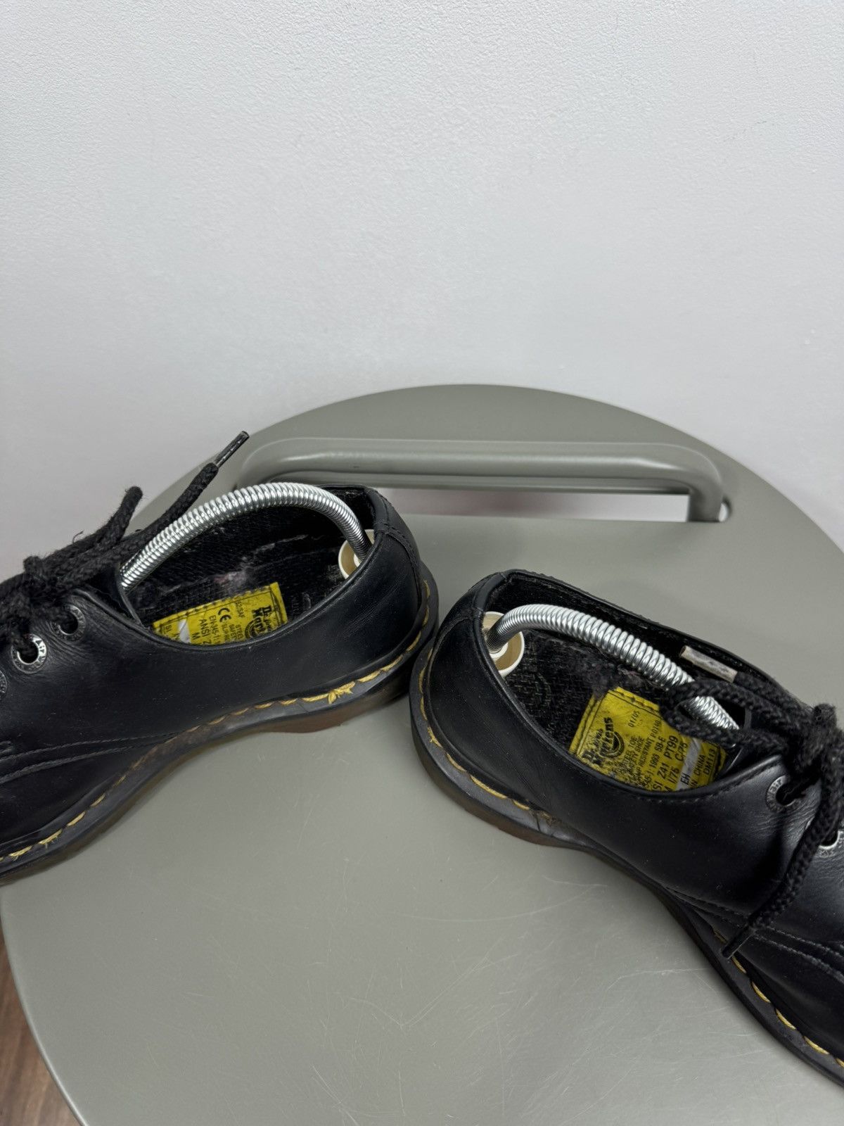 Dr. Martens Vintage Dr Martens 2225 Steel Toe Work Shoes 38 Heavily Worn Size US 7 / IT 37 - 14 Thumbnail