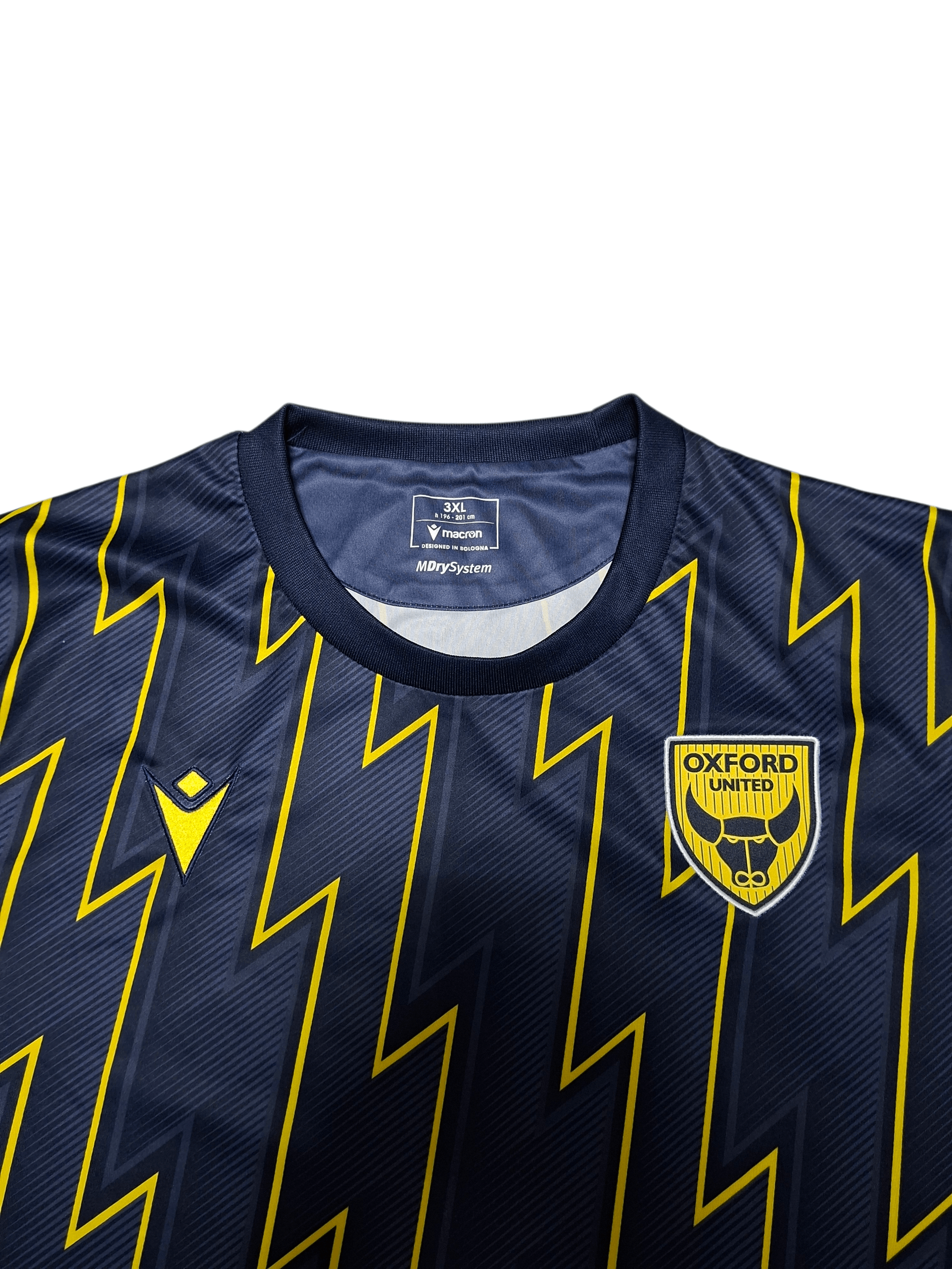 Macron OXFORD UNITED MACRON FIRE SOCCER JERSEY Size US XXL / EU 58 / 5 - 2 Thumbnail