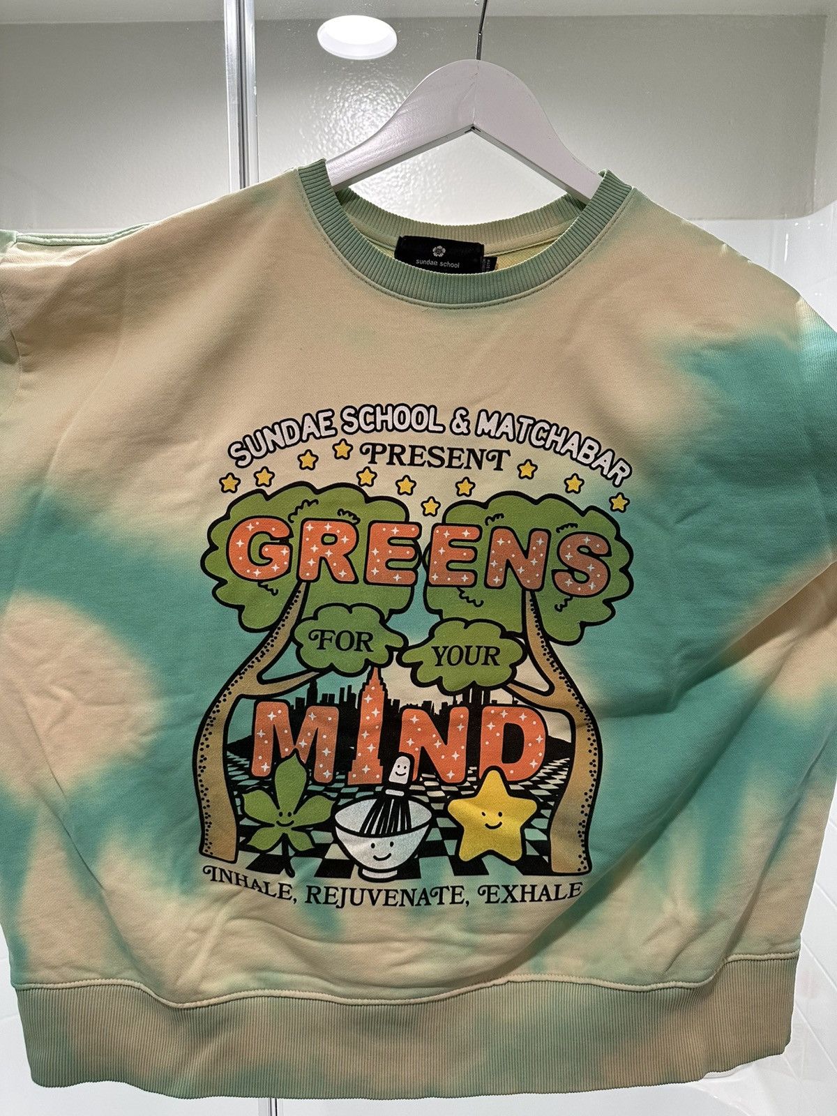Sundae School Sundae School x MatchaBar RARE Collaboration Sweatshirt Size US L / EU 52-54 / 3 - 2 Thumbnail