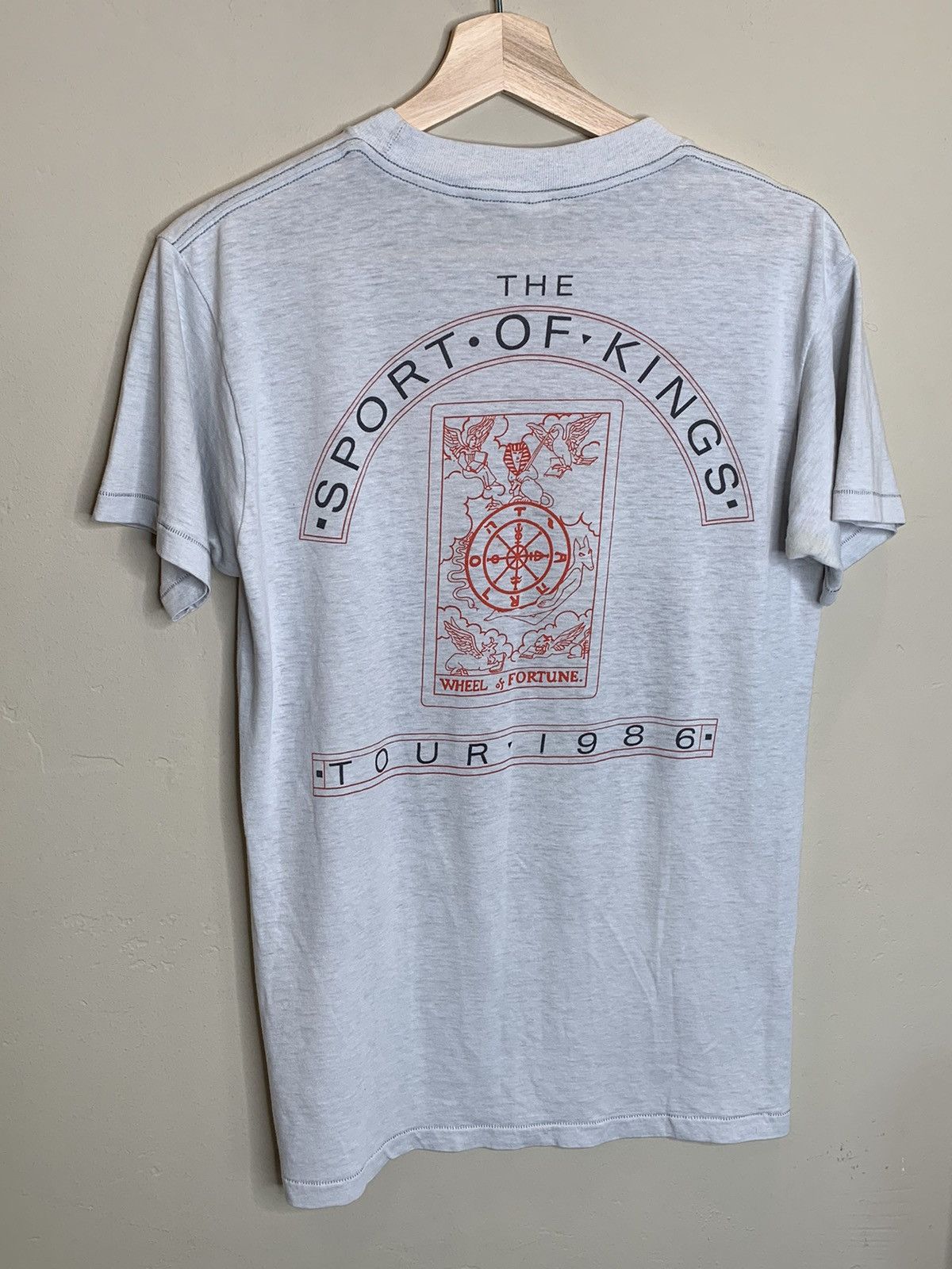 Band Tees RARE Vintage 80’s Triumph Sport Of Kings Single Stitch Shirt Size US L / EU 52-54 / 3 - 2 Thumbnail