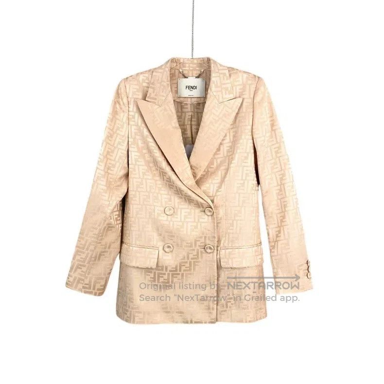 Fendi Fendi Mulberry silk vintage floral print suit Size XXS / US 00 / IT 34 - 1 Thumbnail