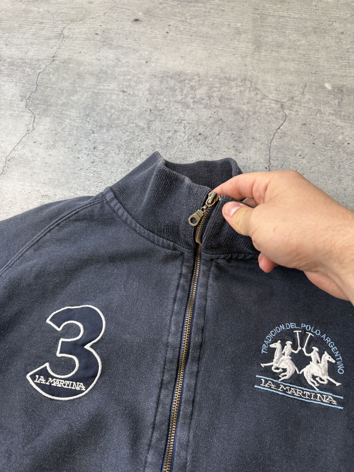 Polo Ralph Lauren Vintage Y2K Polo Ralph Lauren Style La Martina Zip Hoodie Size US L / EU 52-54 / 3 - 7 Thumbnail