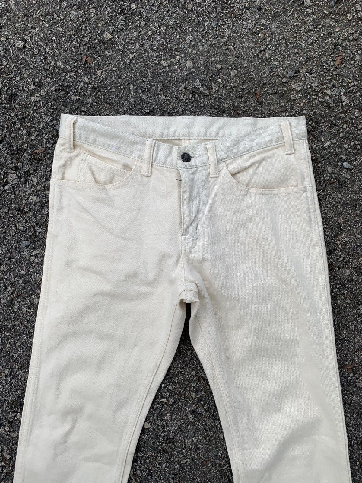 Hysteric Glamour × If Six Was Nine × Japanese Brand Hysteric Glamour White Cream Pants Size US 31 - 7 Thumbnail
