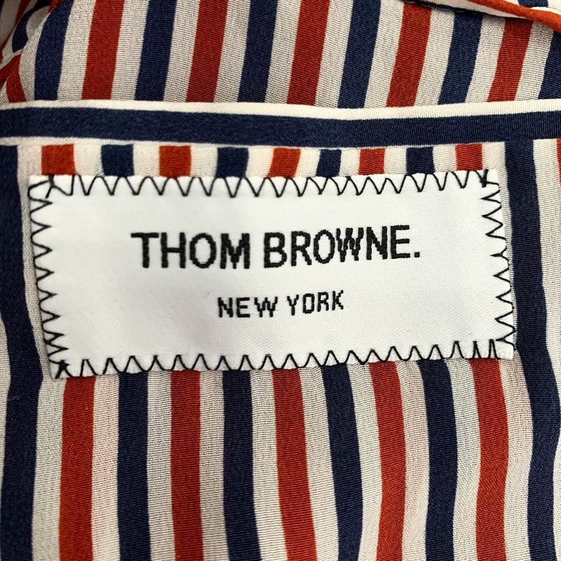Thom Browne Thom Browne Color-blocked plaid tweed lapel double-breasted Size S / US 4 / IT 40 - 5 Thumbnail