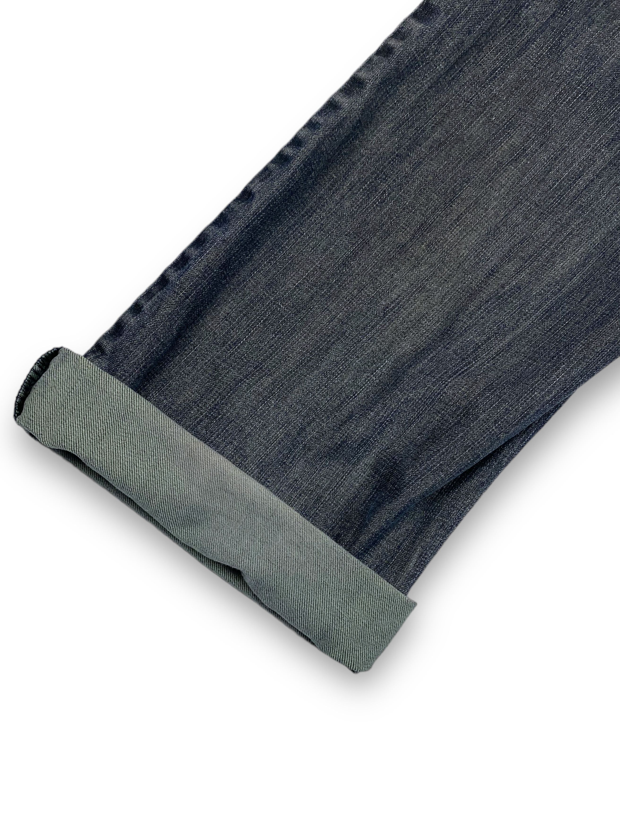 Lambretta Vintage LAMBRETTA Grey Washed Bootcut Distressed Jeans M753 Size US 34 / EU 50 - 7 Thumbnail