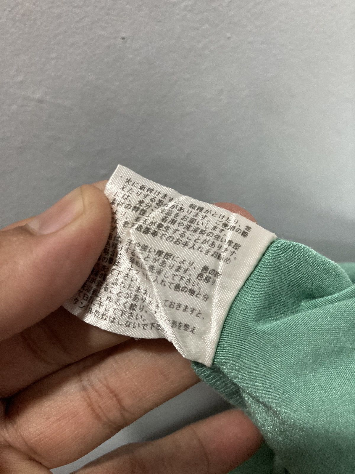 Issey Miyake IM Product by Issey Miyake Long Sleeve Tee (Green) Size S / US 4 / IT 40 - 9 Thumbnail