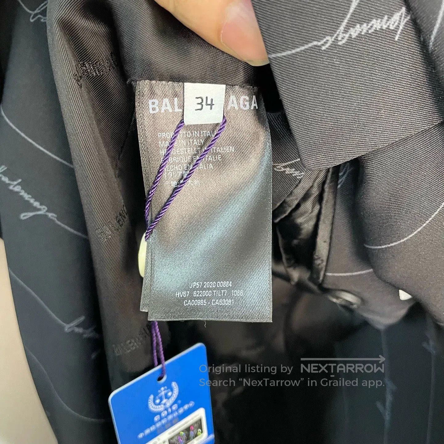 Balenciaga balenciaga signature blazer jacket size 34. Size US S / EU 44-46 / 1 - 4 Thumbnail