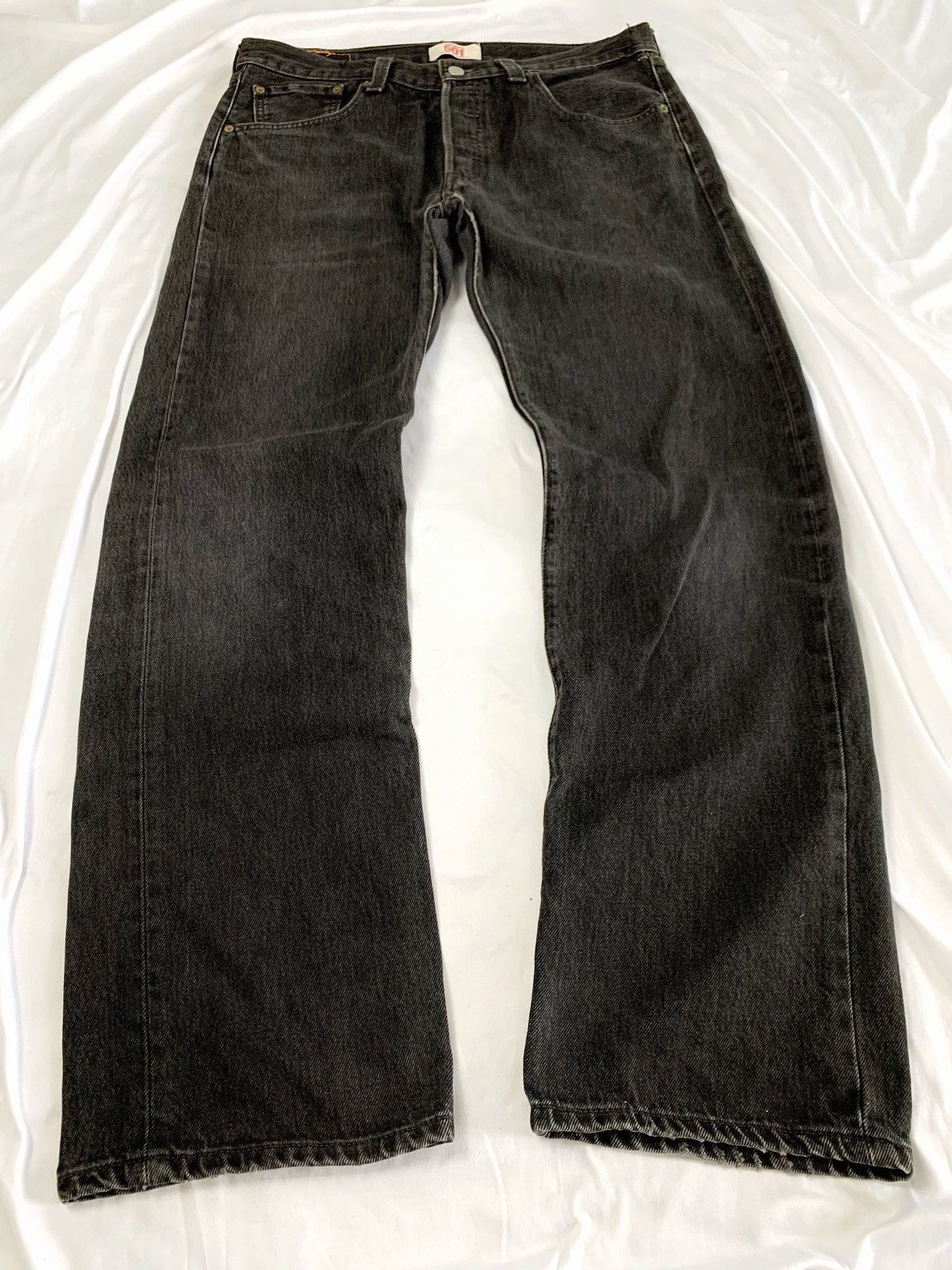 Levi's Levis 501 black stone size 33-35 Size US 34 / EU 50 - 4 Thumbnail