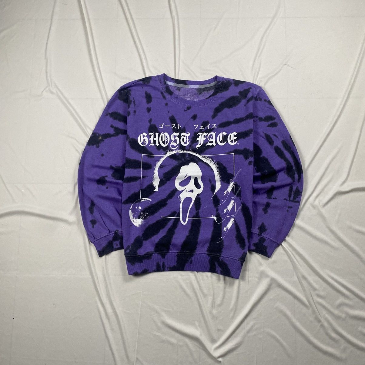 Other Ghostface Scream Movie Tiedye Crewneck Size US L / EU 52-54 / 3 - 1 Thumbnail
