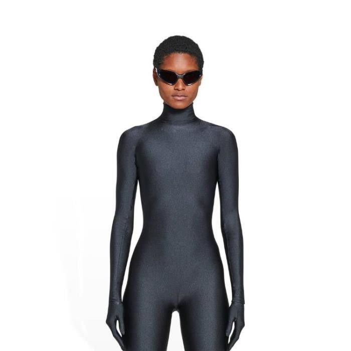 Balenciaga oc11z0825 Falkon Bodysuit in Black Size M / US 6-8 / IT 42-44 - 5 Thumbnail