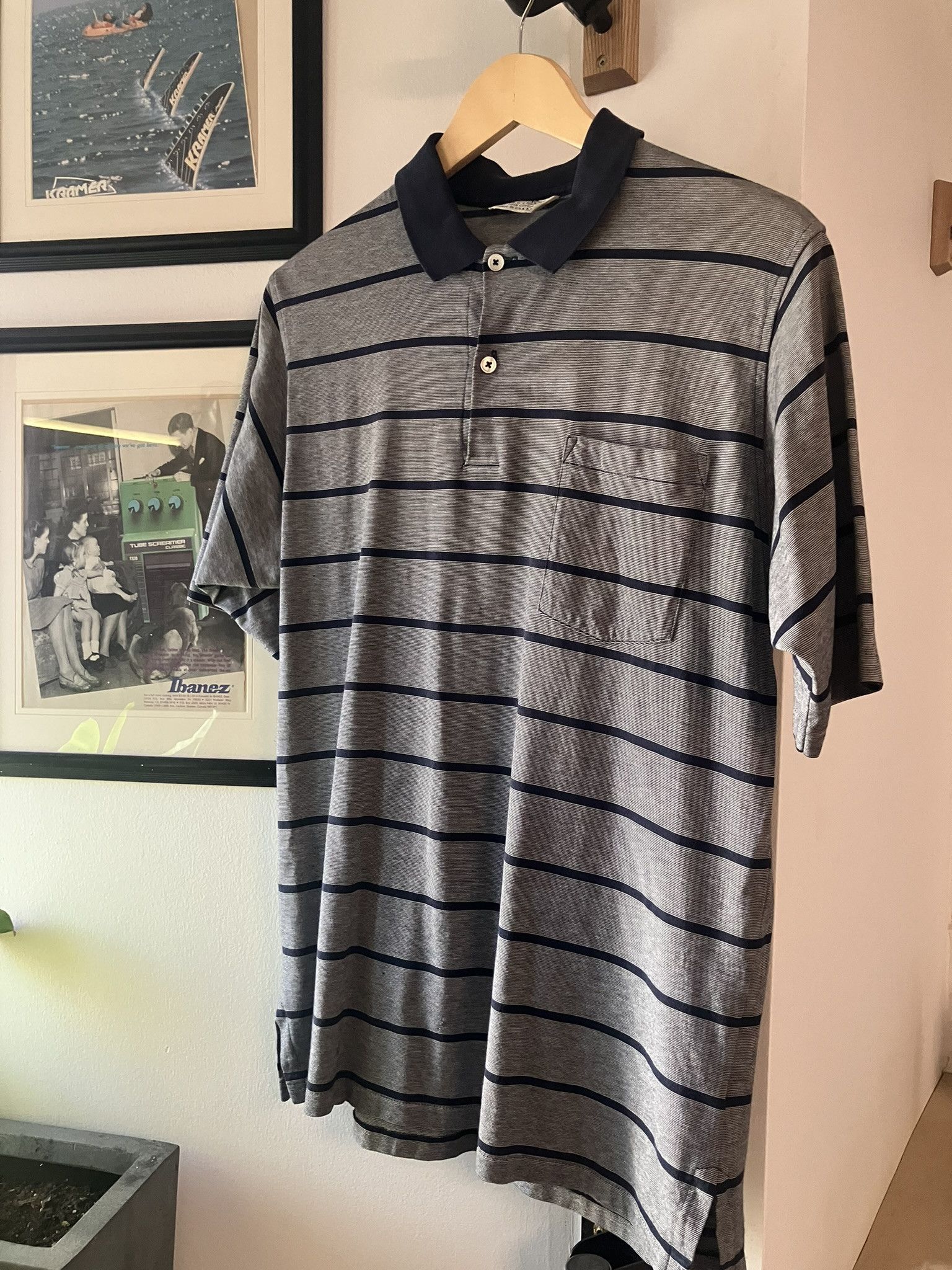 Brooks Brothers Brooks Brothers Striped Polo Size US L / EU 52-54 / 3 - 1 Thumbnail