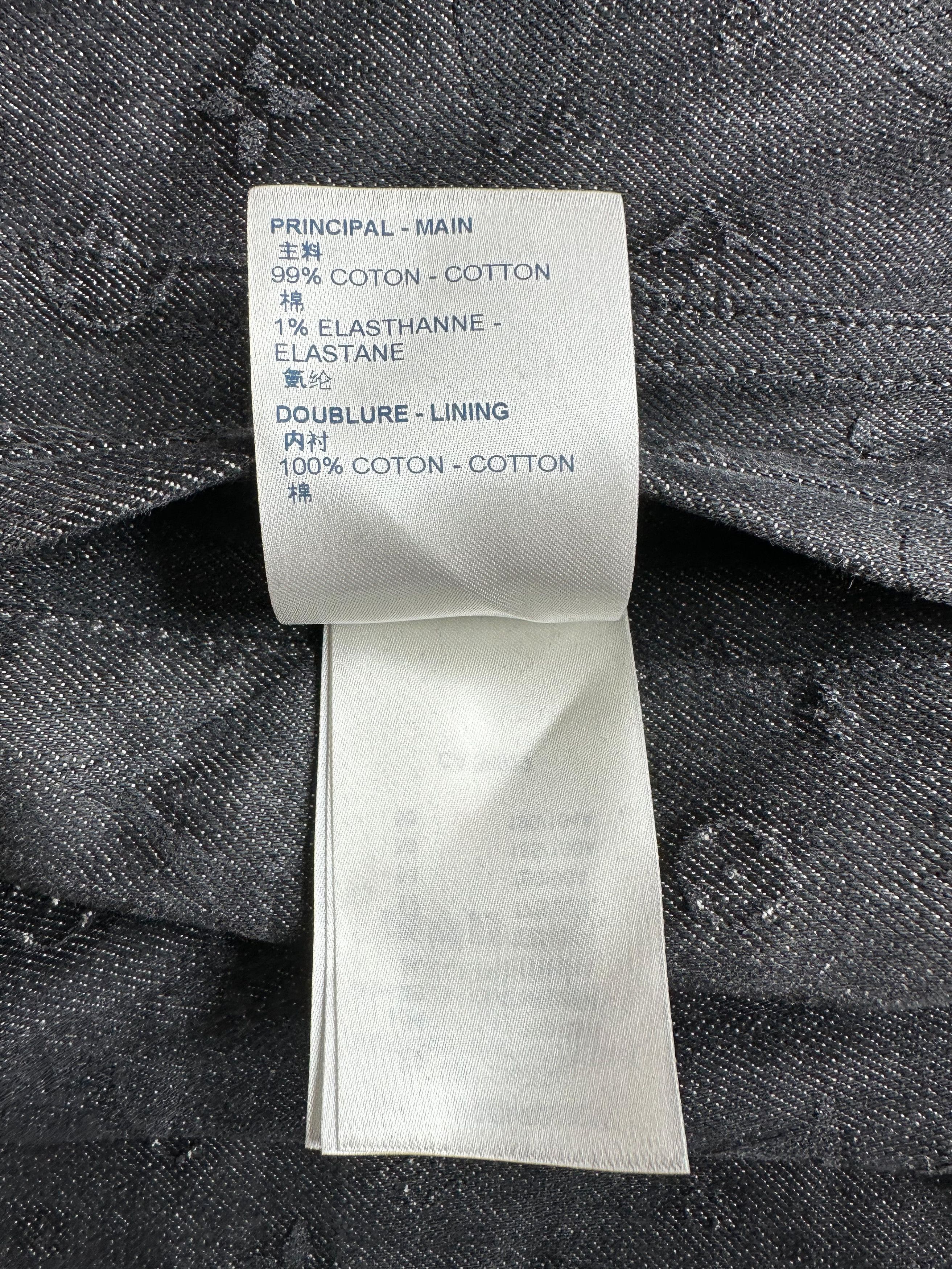 Louis Vuitton Louis Vuitton Black DNA Monogram Denim Jacket Size US M / EU 48-50 / 2 - 5 Thumbnail