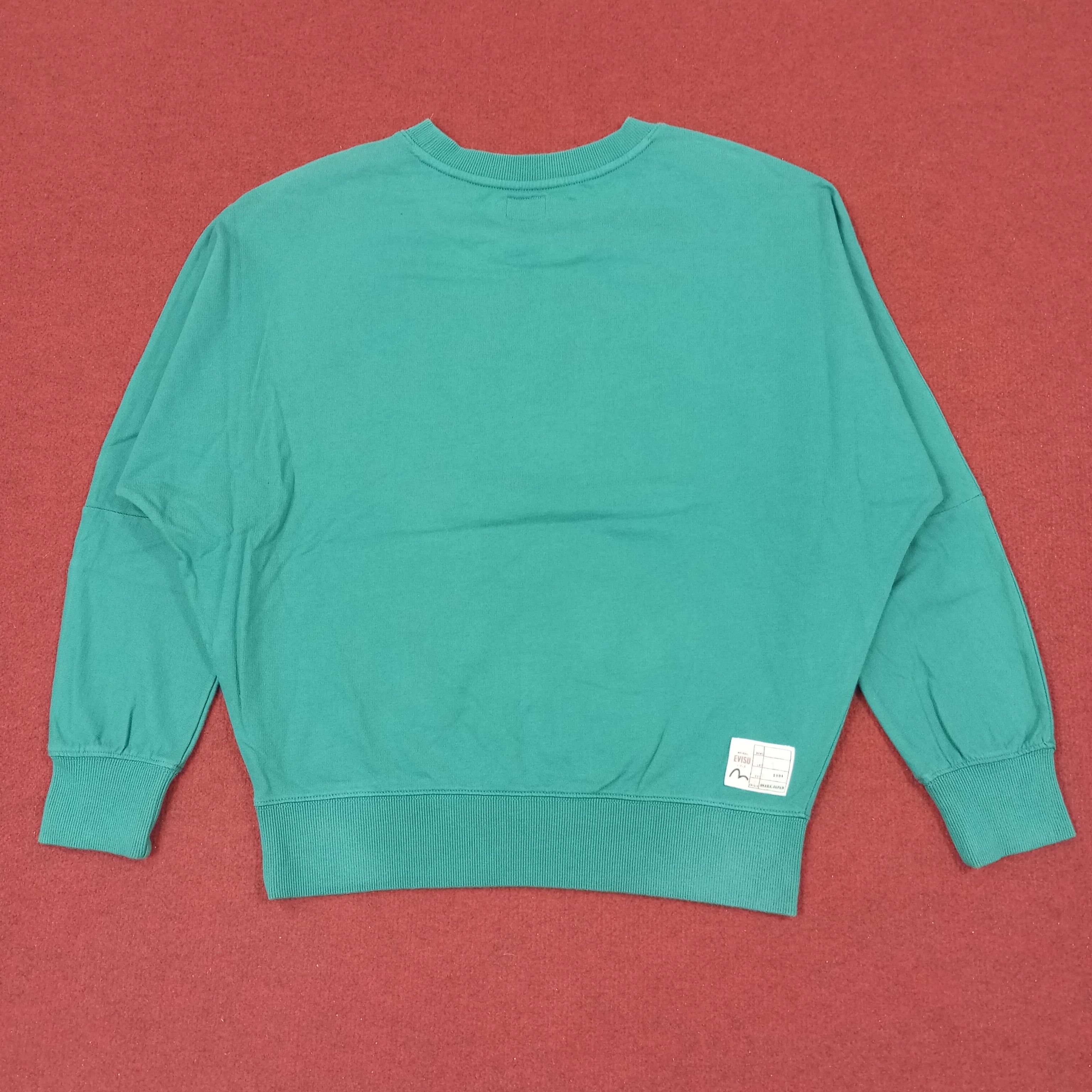 Evisu × Japanese Brand × Vintage Evisu Japanese Brand Sweatshirt c230n19 Size US L / EU 52-54 / 3 - 3 Thumbnail