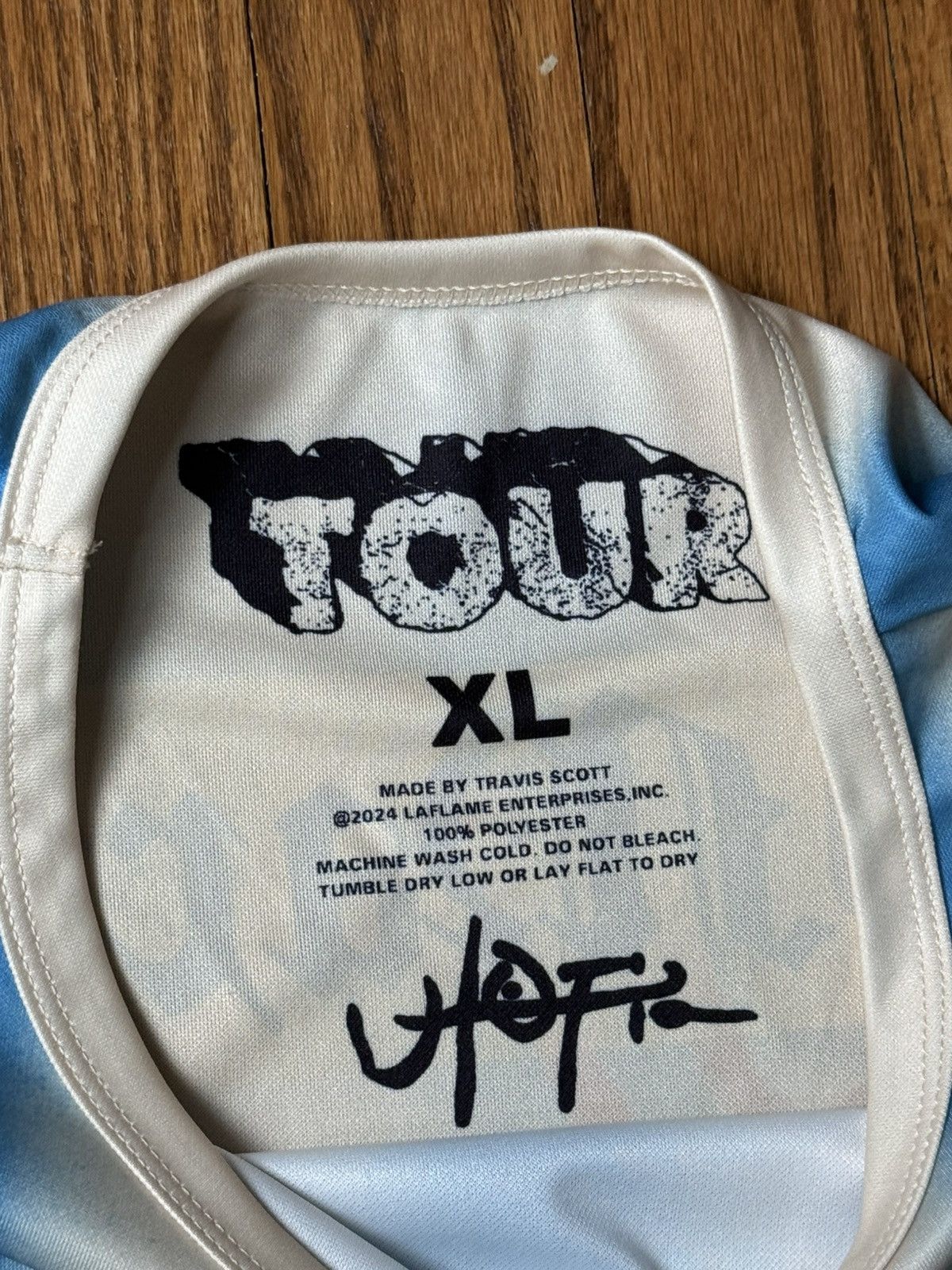 Travis Scott Travis Scott Argentina Soccer Jersey Utopia Size US XL / EU 56 / 4 - 5 Thumbnail