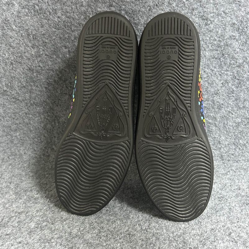 Gucci Gucci Ace Psychedelic High-Top Sneakers - Size US 8.5 / EU 41-42 - 4 Thumbnail