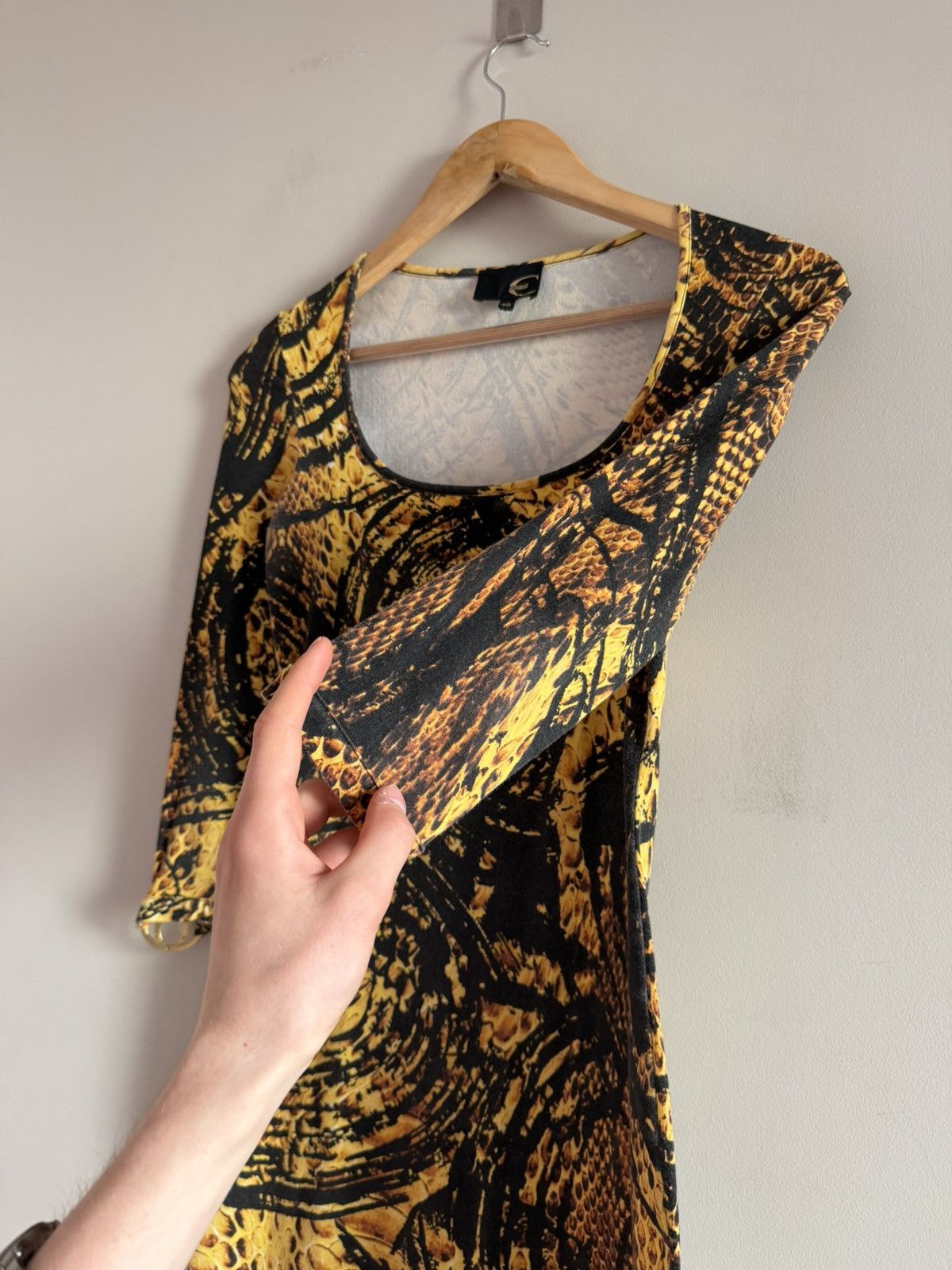 Just Cavalli Just Cavalli Snake Print Bodycon Dress Size S / US 4 / IT 40 - 4 Thumbnail