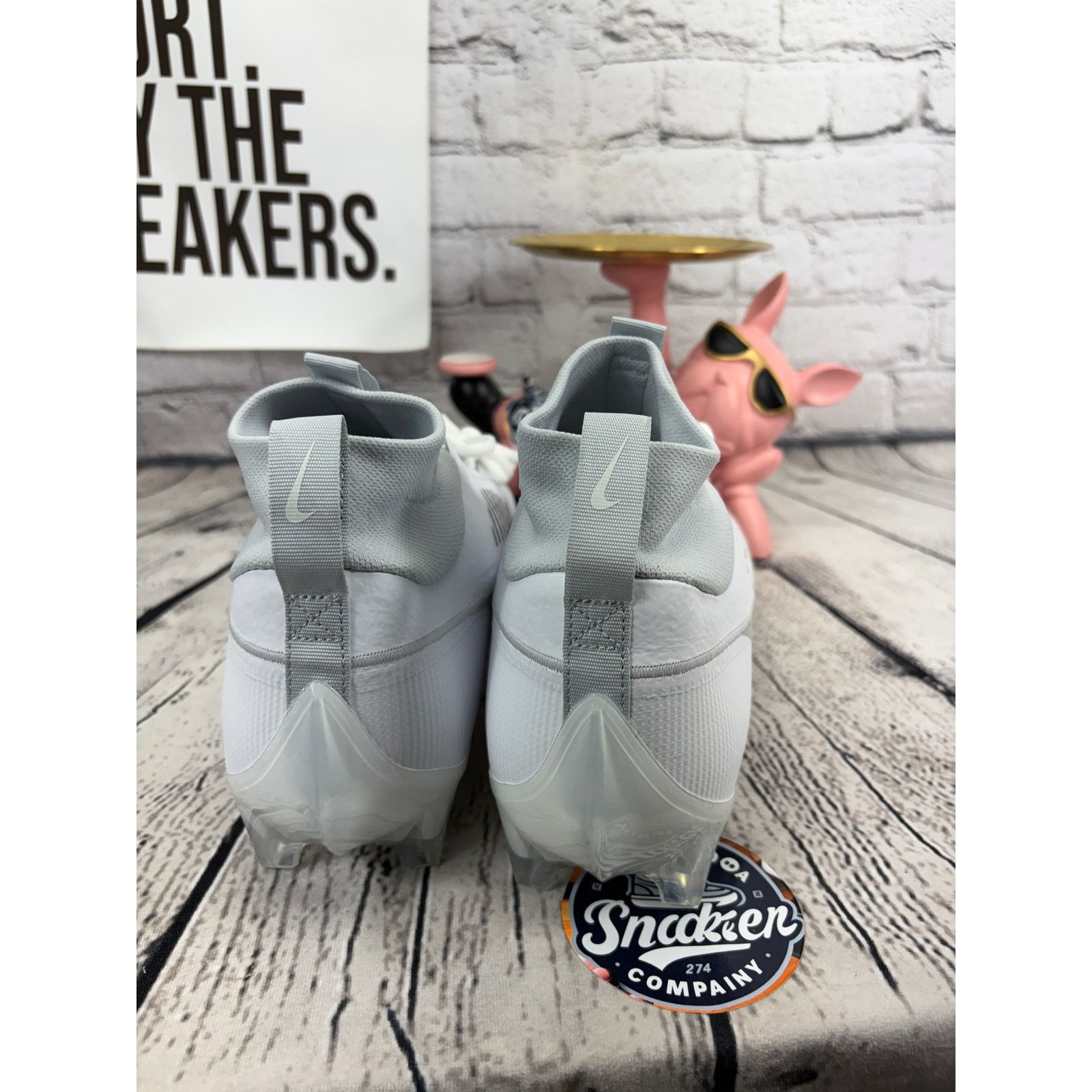 Nike Nike Vapor Edge Pro 360 2 Football Cleats Mens 15 White NEW Size US 15 / EU 48 - 4 Thumbnail