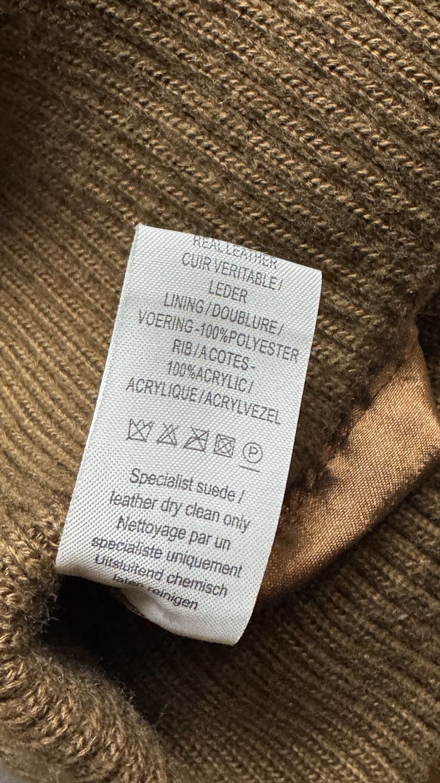 Genuine Leather Vintage Y2K faded leather jacket Gucci Hysteric LGB style Size L / US 10 / IT 46 - 6 Thumbnail
