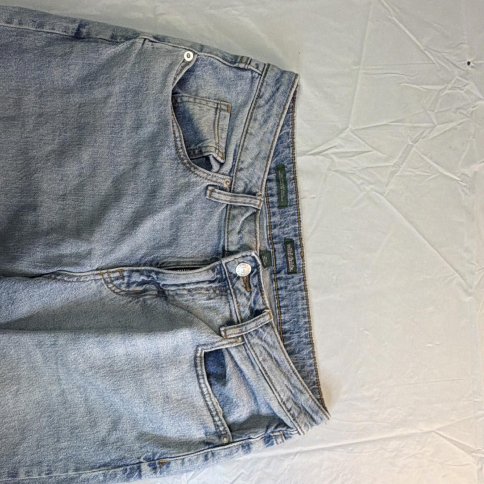 Other Wild Fable Wide-Leg Light Blue Size 10 Light Wash Women Size 32" / US 10 / IT 46 - 4 Thumbnail