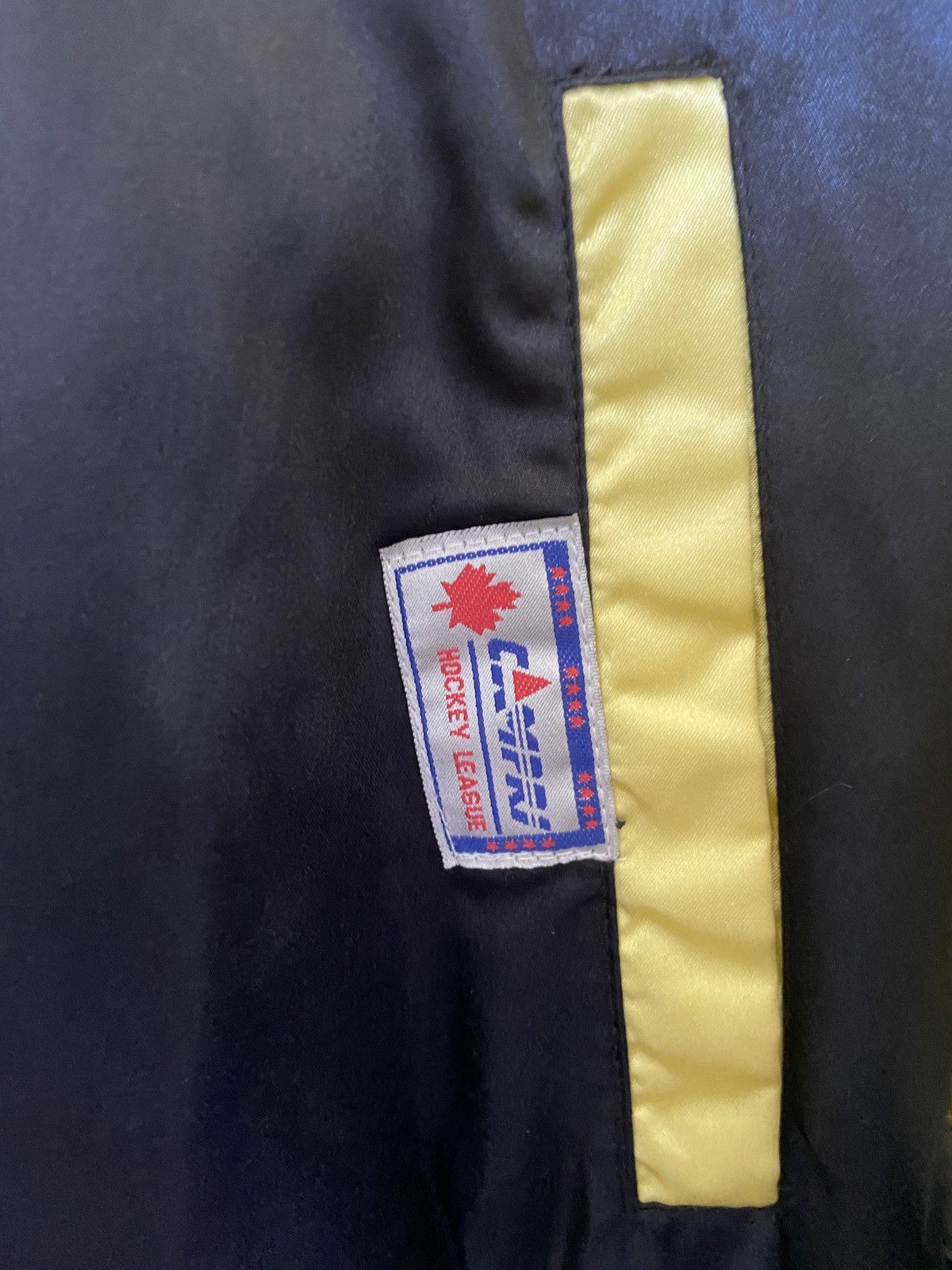 NHL × Vintage Campri Bomber NHL International Hockey League 90s Size US XL / EU 56 / 4 - 3 Thumbnail