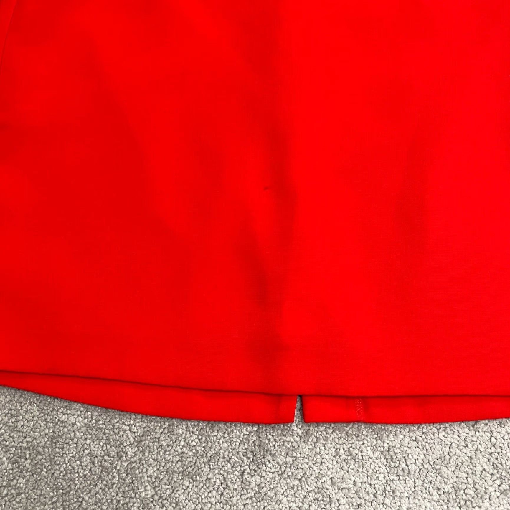 Banana Republic Banana Republic Skirt Pencil Womens 12 Red Black Back Slit Lined Casual Vintage No Size 34" / US 12 / IT 48 - 5 Thumbnail