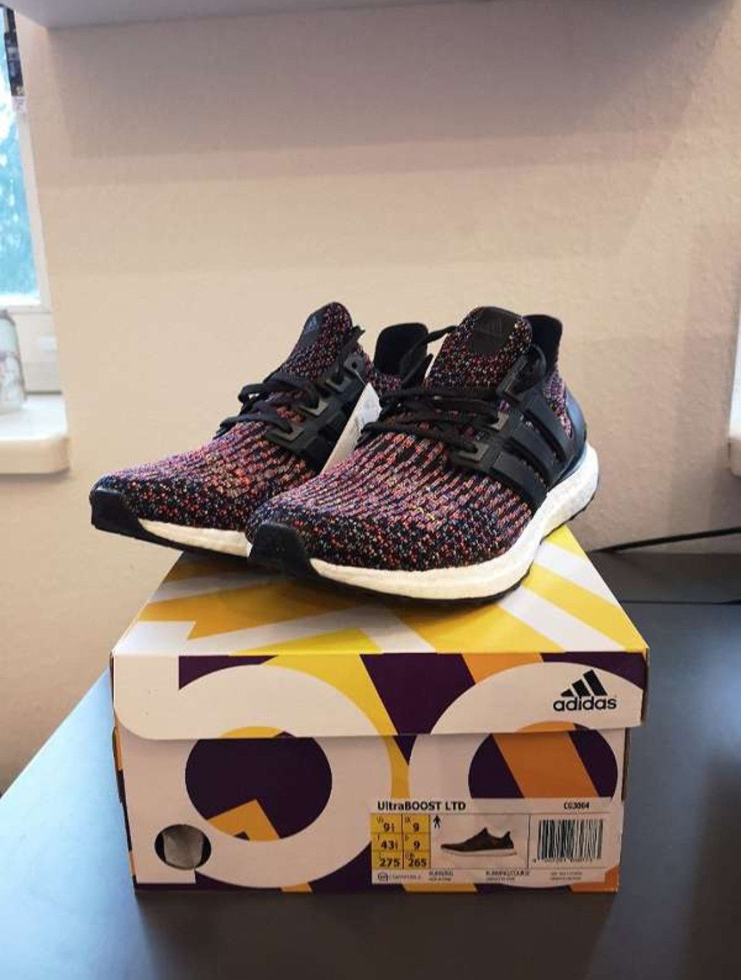 Adidas Adidas Ultra Boost Multicolor 3.0 Size US 9.5 / EU 42-43 - 1 Thumbnail